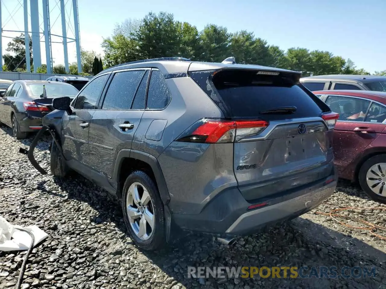 3 Фотография поврежденного автомобиля 4T3D6RFV2MU019786 TOYOTA RAV4 2021