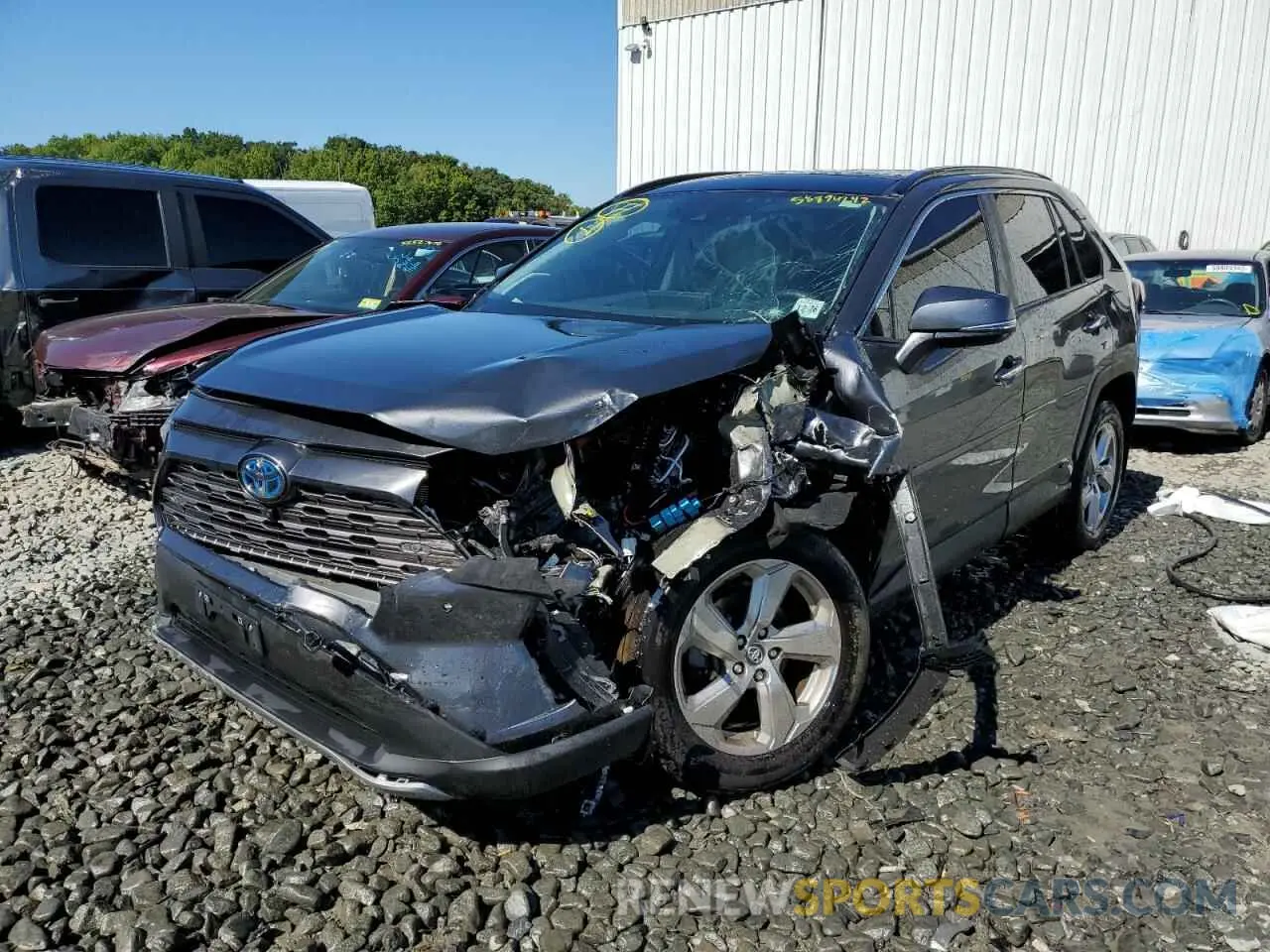 9 Фотография поврежденного автомобиля 4T3D6RFV2MU019786 TOYOTA RAV4 2021