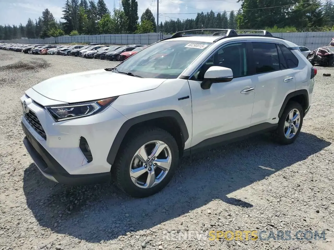 1 Photograph of a damaged car 4T3D6RFV3MU017979 TOYOTA RAV4 2021