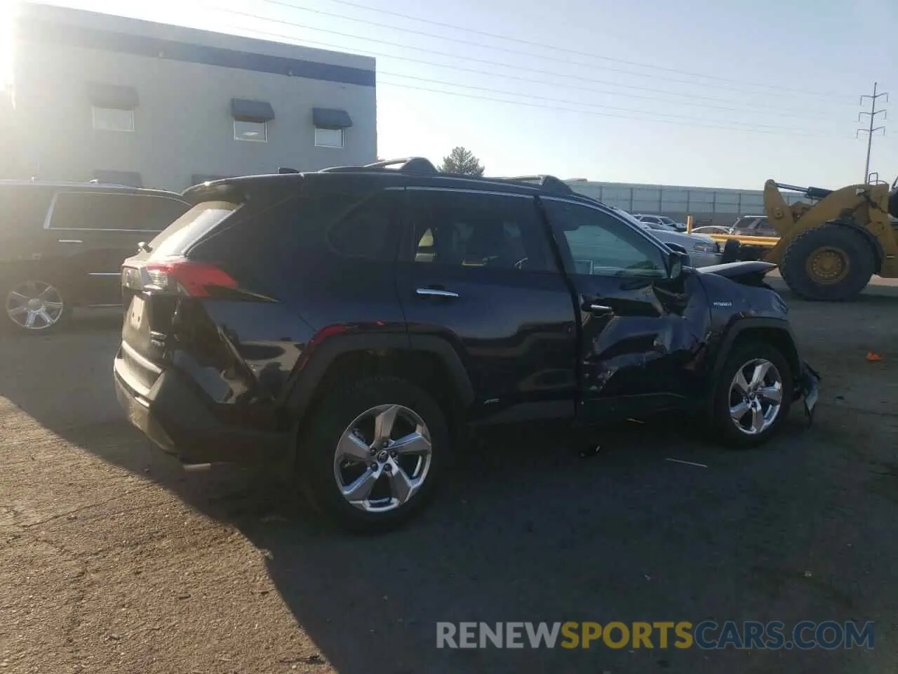 3 Фотография поврежденного автомобиля 4T3D6RFV3MU032207 TOYOTA RAV4 2021