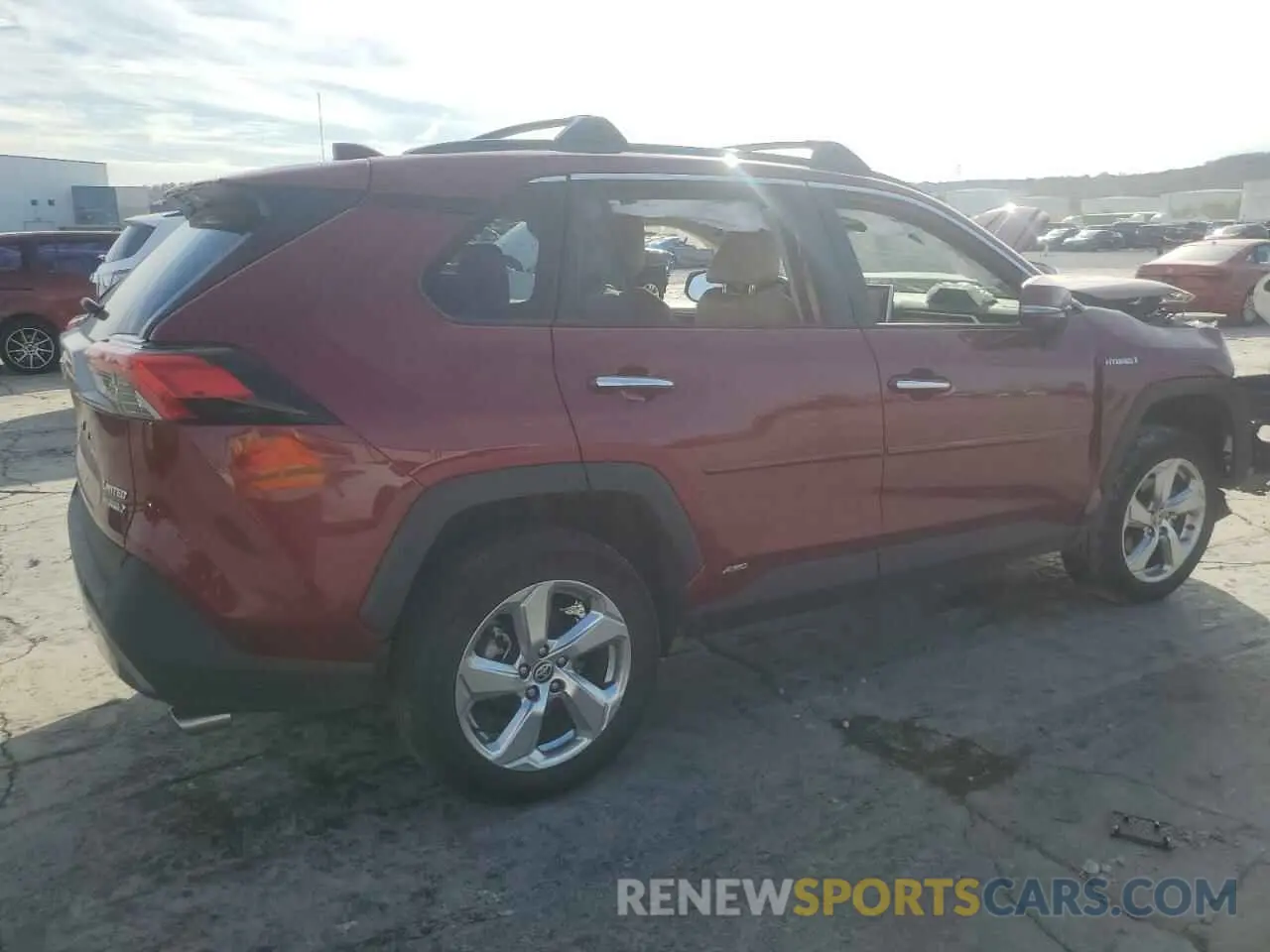 3 Фотография поврежденного автомобиля 4T3D6RFV3MU032787 TOYOTA RAV4 2021