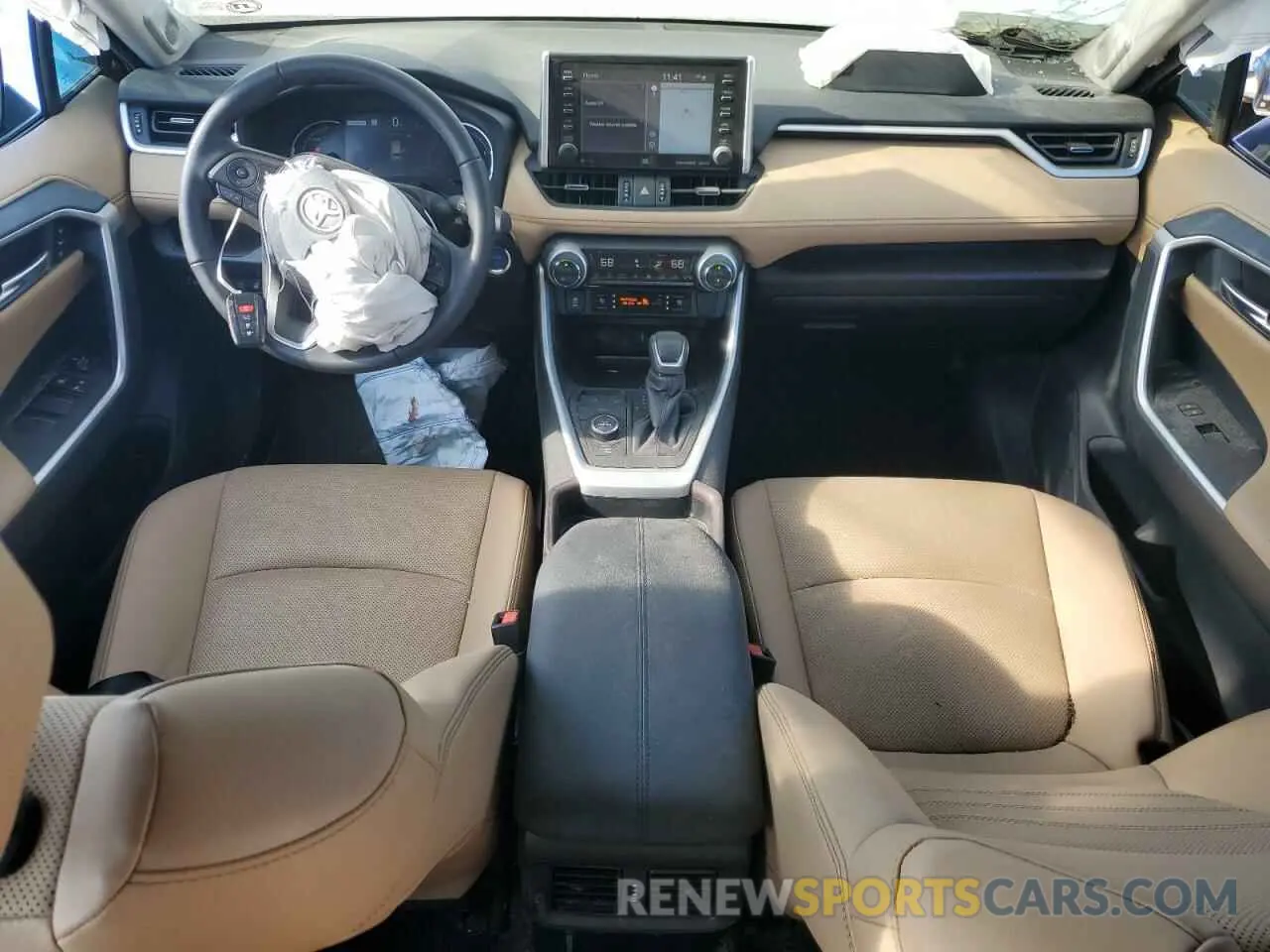 8 Фотография поврежденного автомобиля 4T3D6RFV3MU032787 TOYOTA RAV4 2021