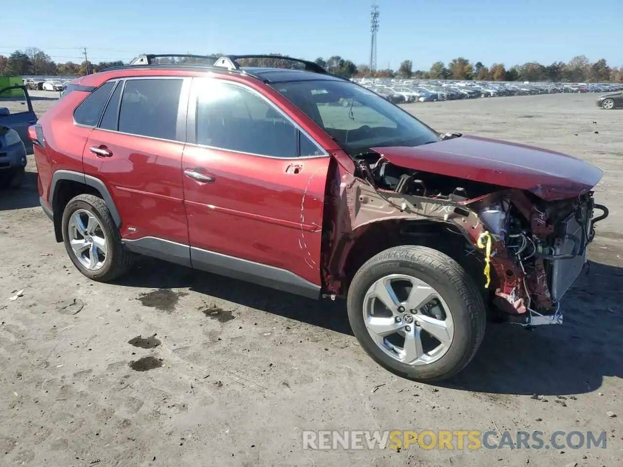 4 Photograph of a damaged car 4T3D6RFV3MU055700 TOYOTA RAV4 2021