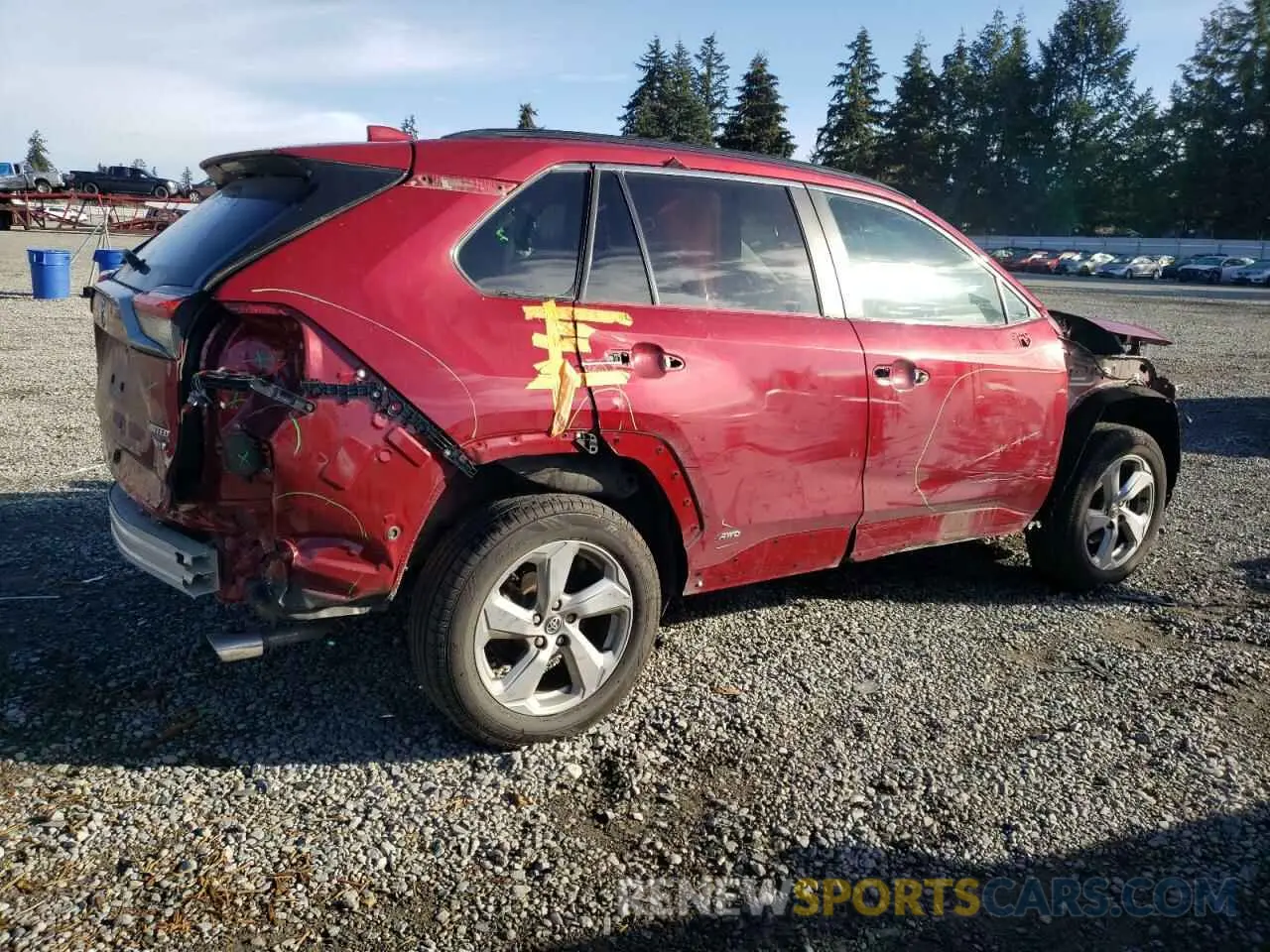 3 Photograph of a damaged car 4T3D6RFV5MU016316 TOYOTA RAV4 2021
