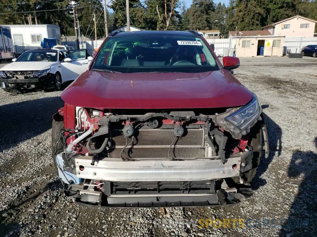 5 Photograph of a damaged car 4T3D6RFV5MU016316 TOYOTA RAV4 2021