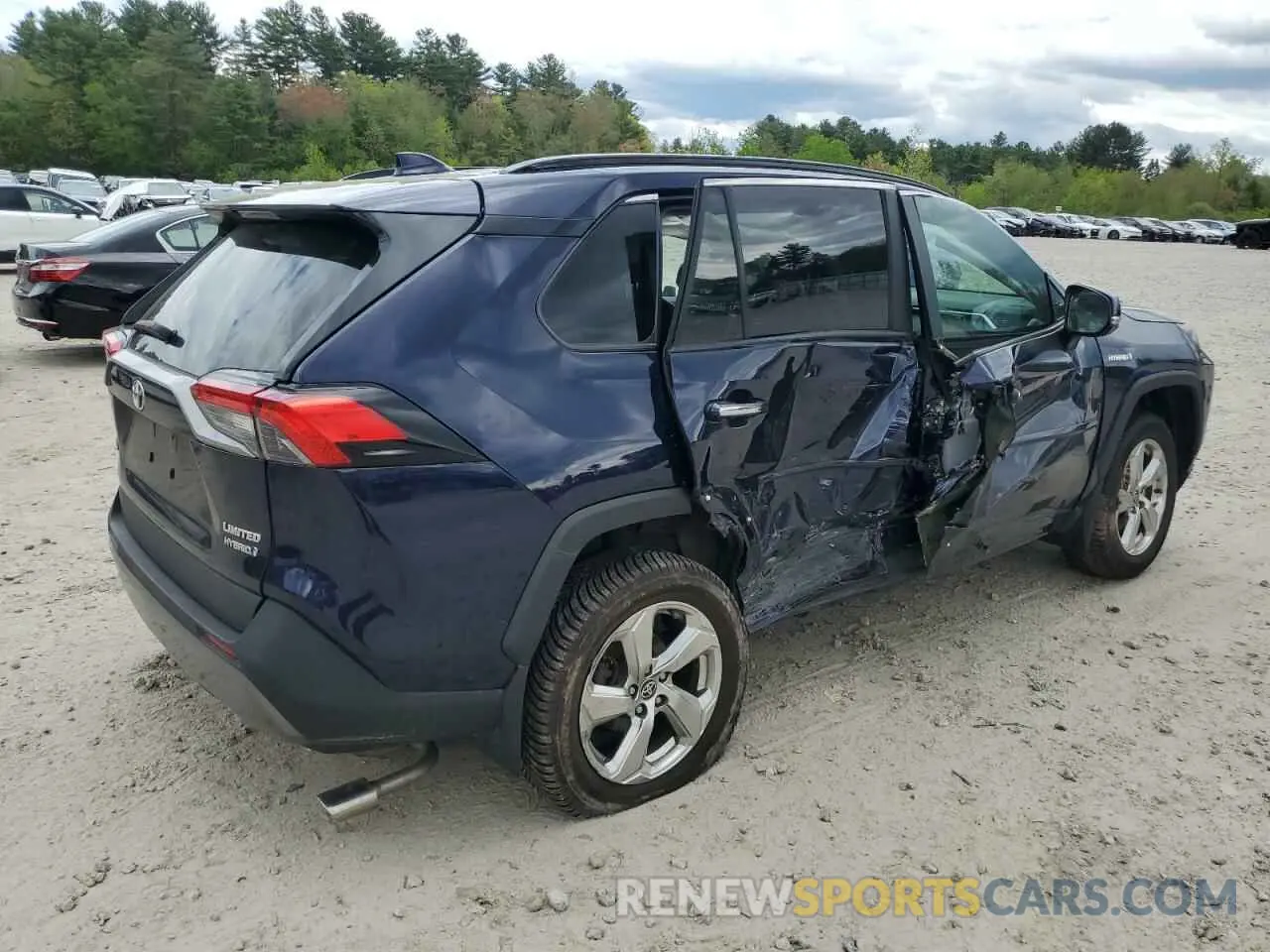 3 Фотография поврежденного автомобиля 4T3D6RFV9MU045754 TOYOTA RAV4 2021