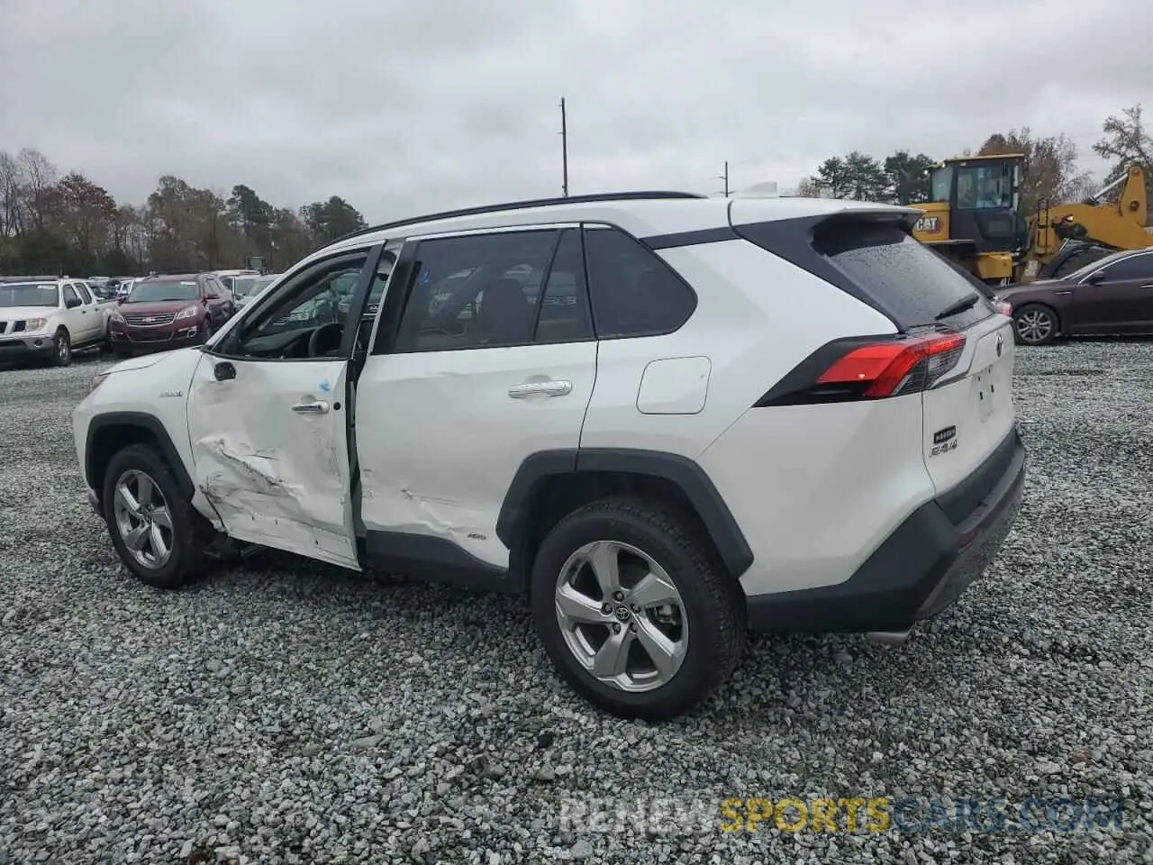 2 Photograph of a damaged car 4T3D6RFV9MU058777 TOYOTA RAV4 2021