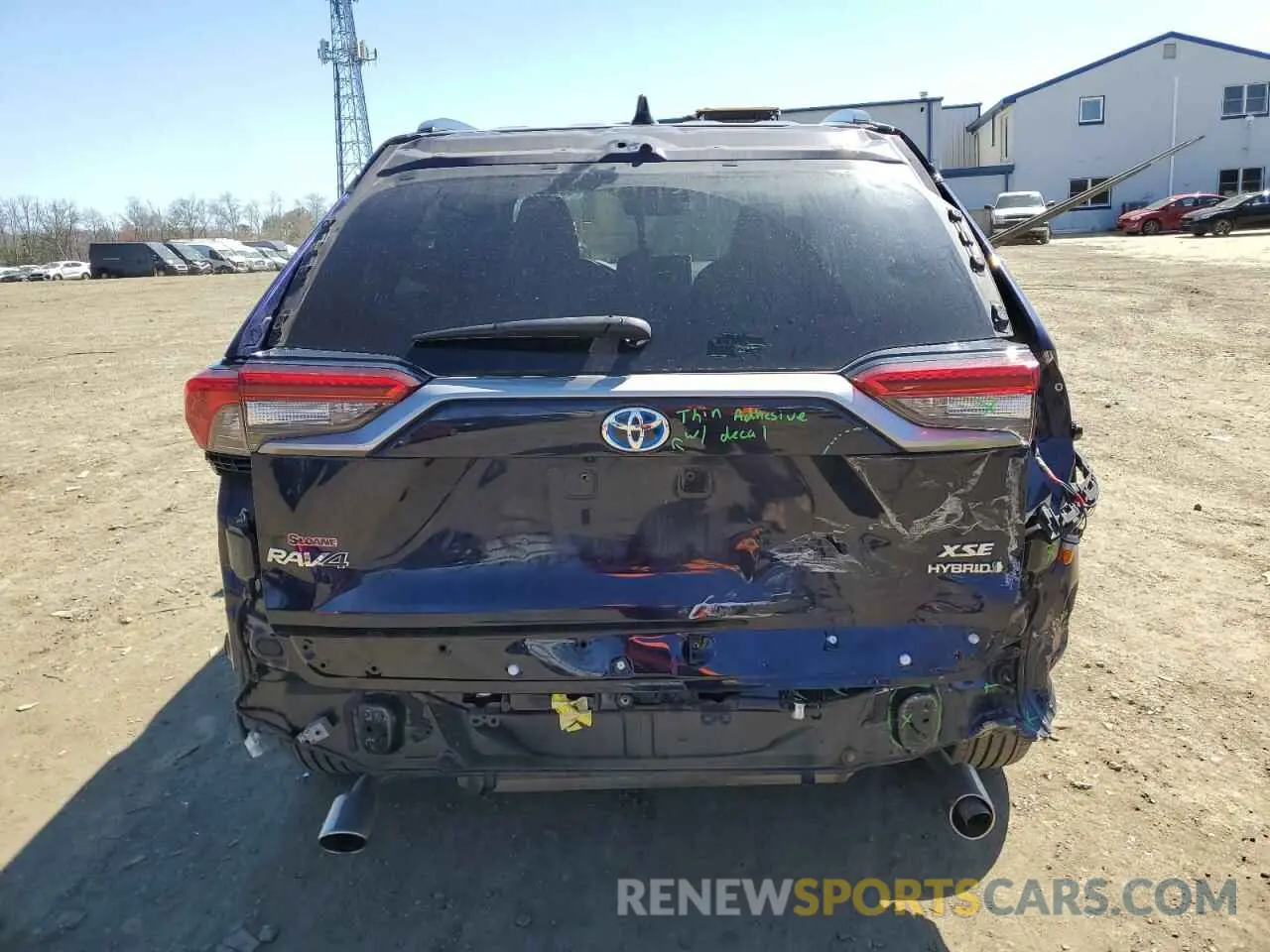 6 Фотография поврежденного автомобиля 4T3E6RFV0MU029754 TOYOTA RAV4 2021