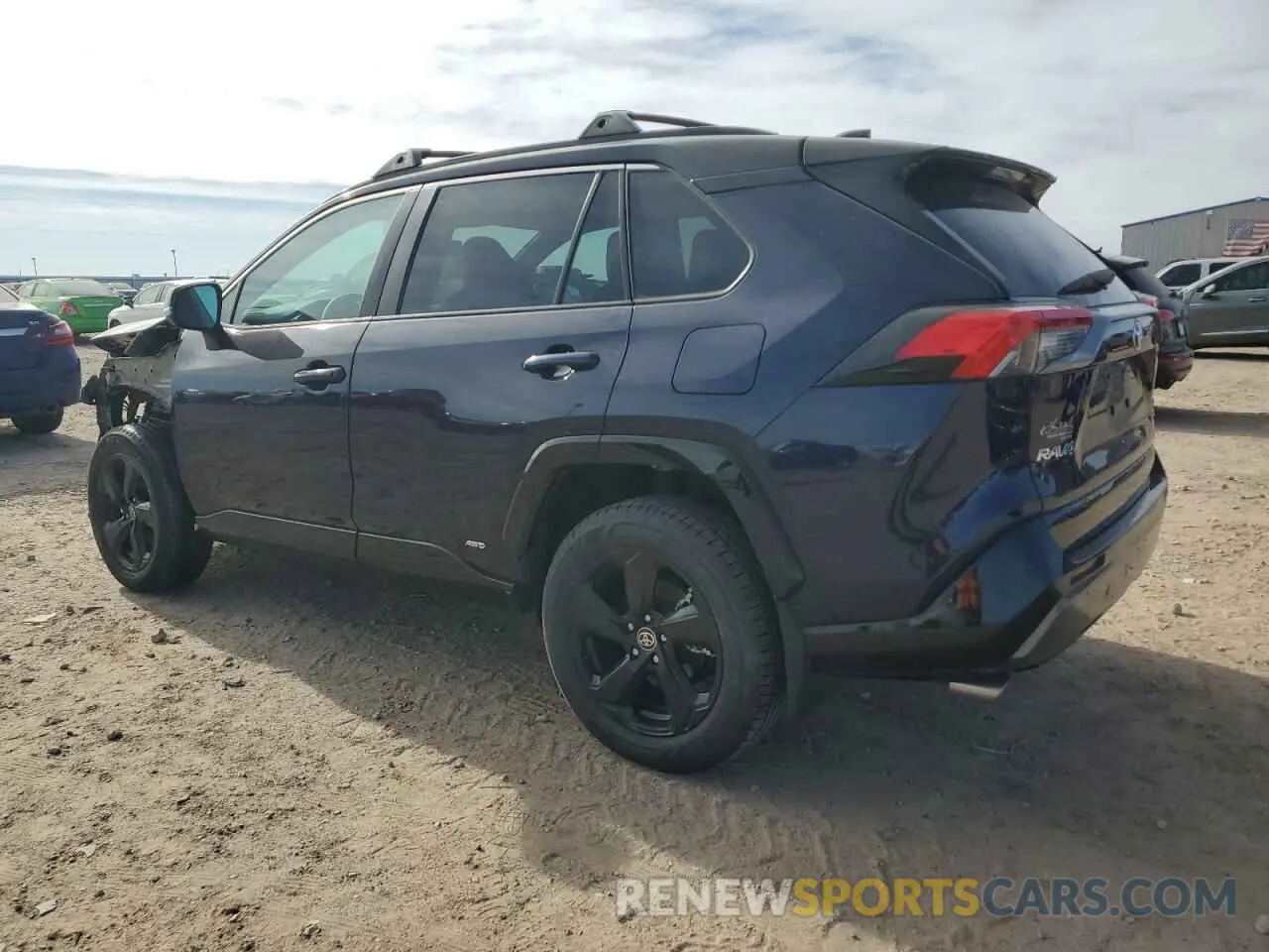 2 Photograph of a damaged car 4T3E6RFV4MU045813 TOYOTA RAV4 2021