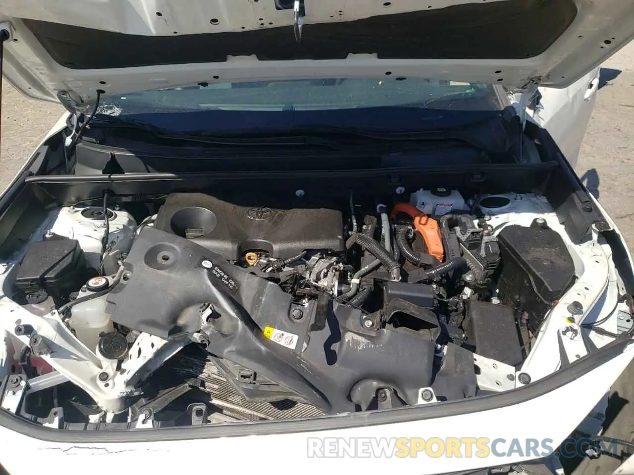 12 Photograph of a damaged car 4T3E6RFV8MU021367 TOYOTA RAV4 2021