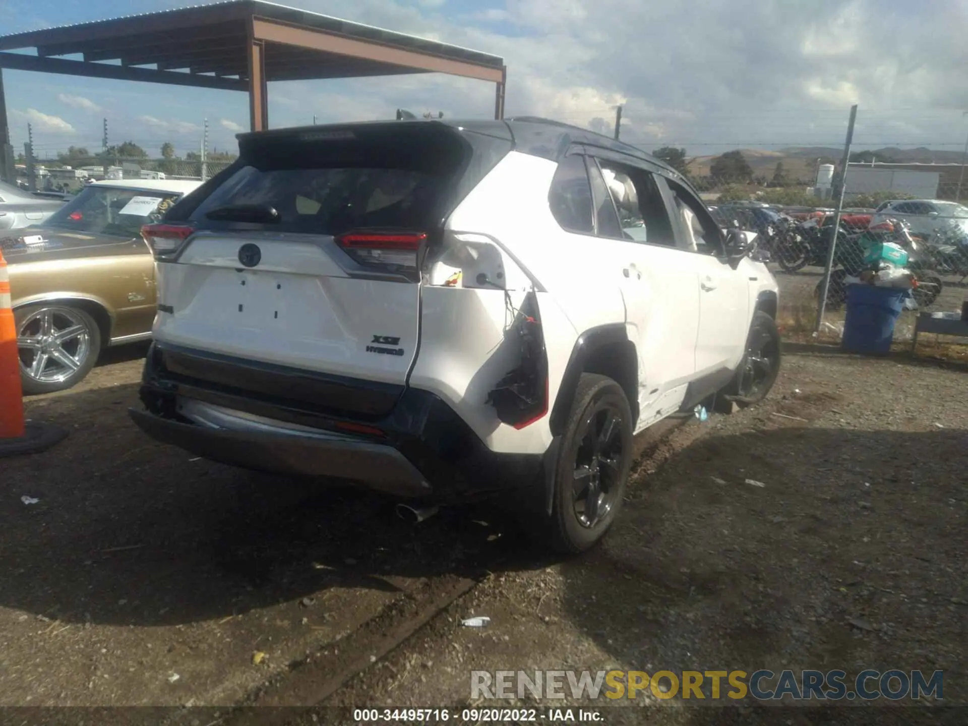 4 Photograph of a damaged car 4T3E6RFV8MU058757 TOYOTA RAV4 2021