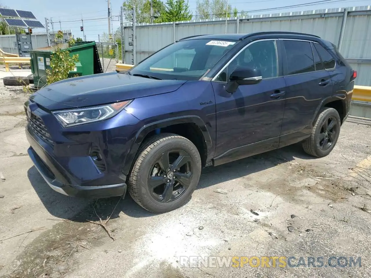 1 Photograph of a damaged car 4T3E6RFV9MU041532 TOYOTA RAV4 2021
