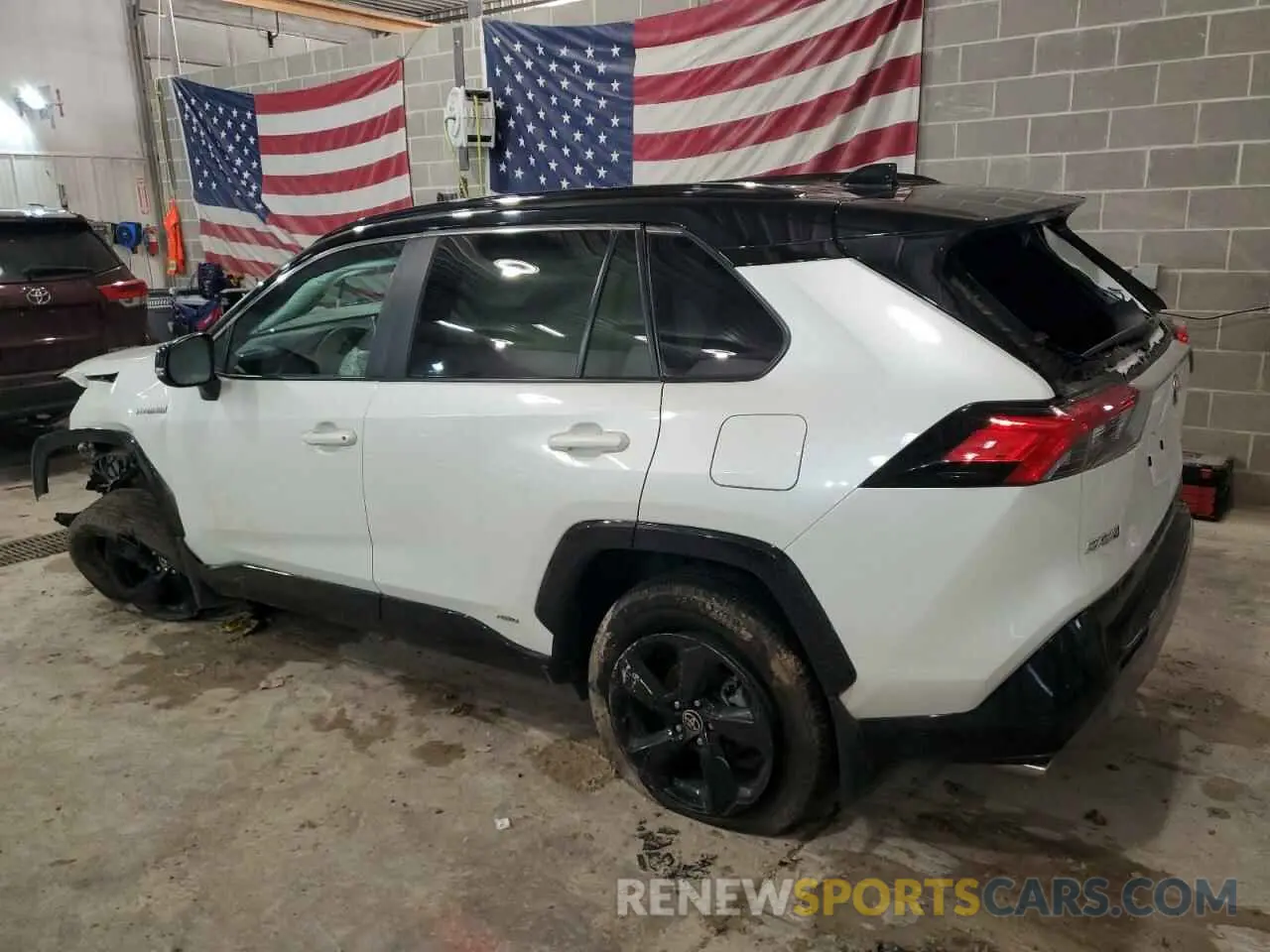 2 Фотография поврежденного автомобиля 4T3E6RFV9MU055477 TOYOTA RAV4 2021