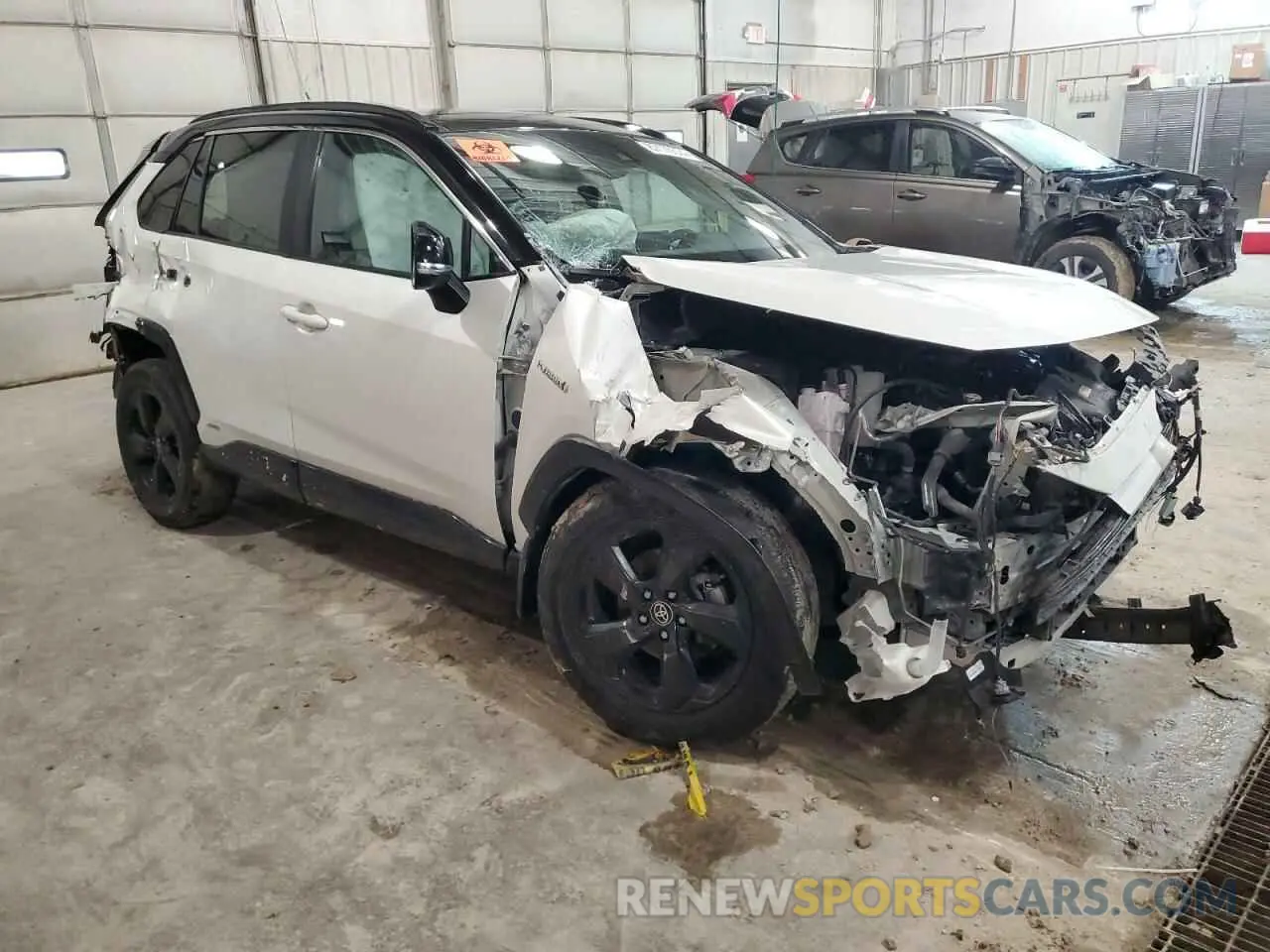 4 Фотография поврежденного автомобиля 4T3E6RFV9MU055477 TOYOTA RAV4 2021