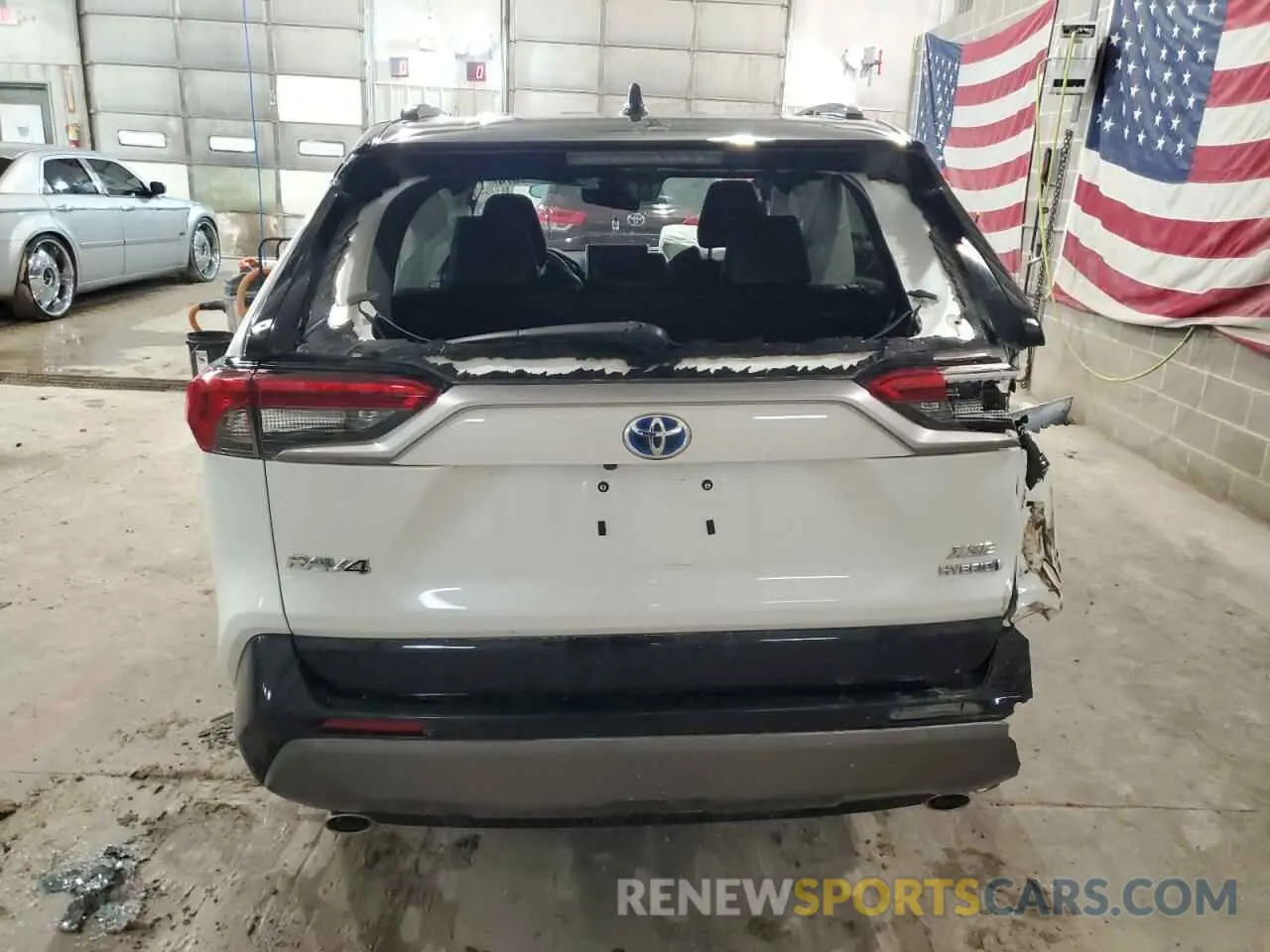 6 Фотография поврежденного автомобиля 4T3E6RFV9MU055477 TOYOTA RAV4 2021