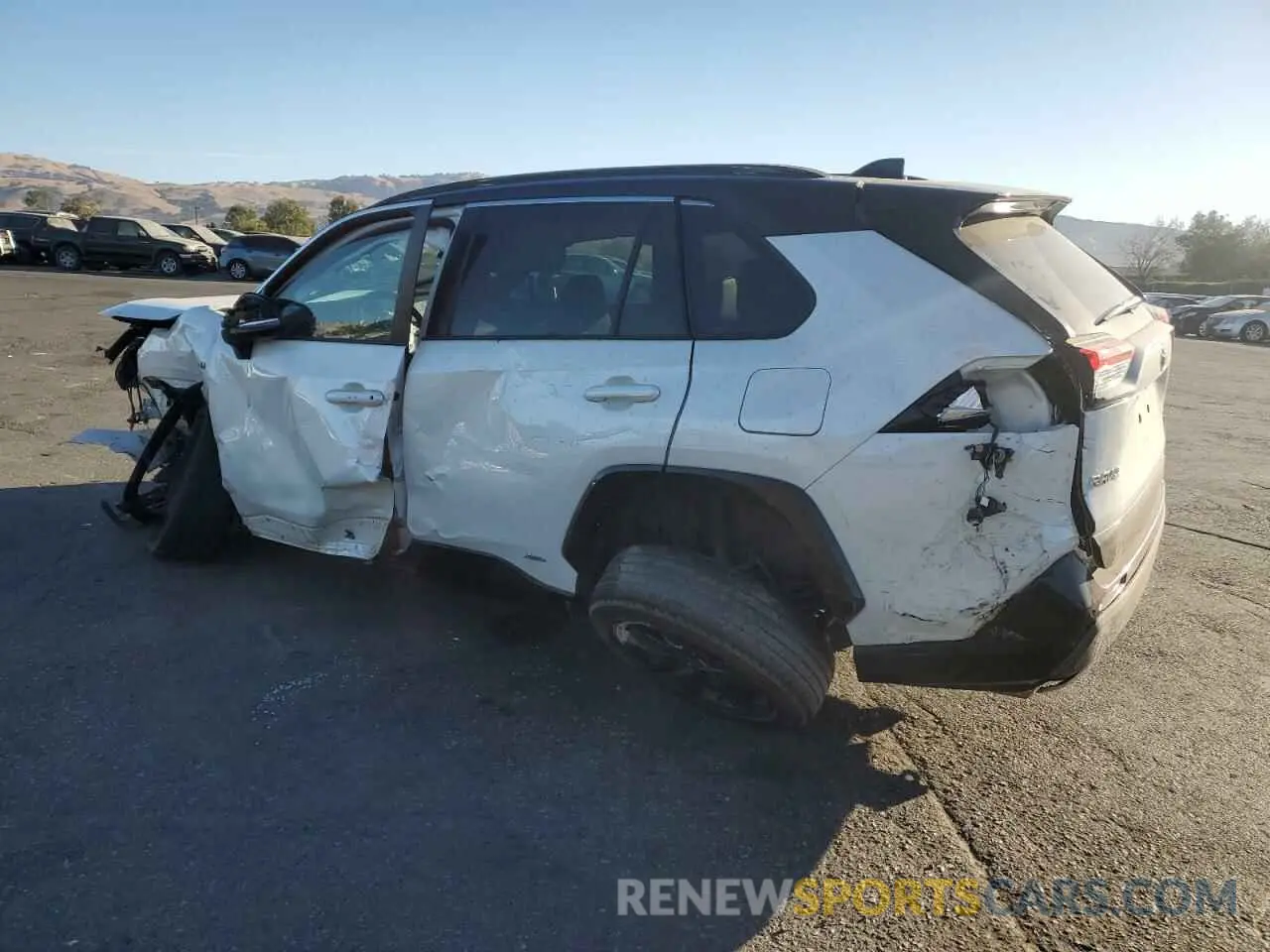 2 Photograph of a damaged car 4T3E6RFVXMU054998 TOYOTA RAV4 2021