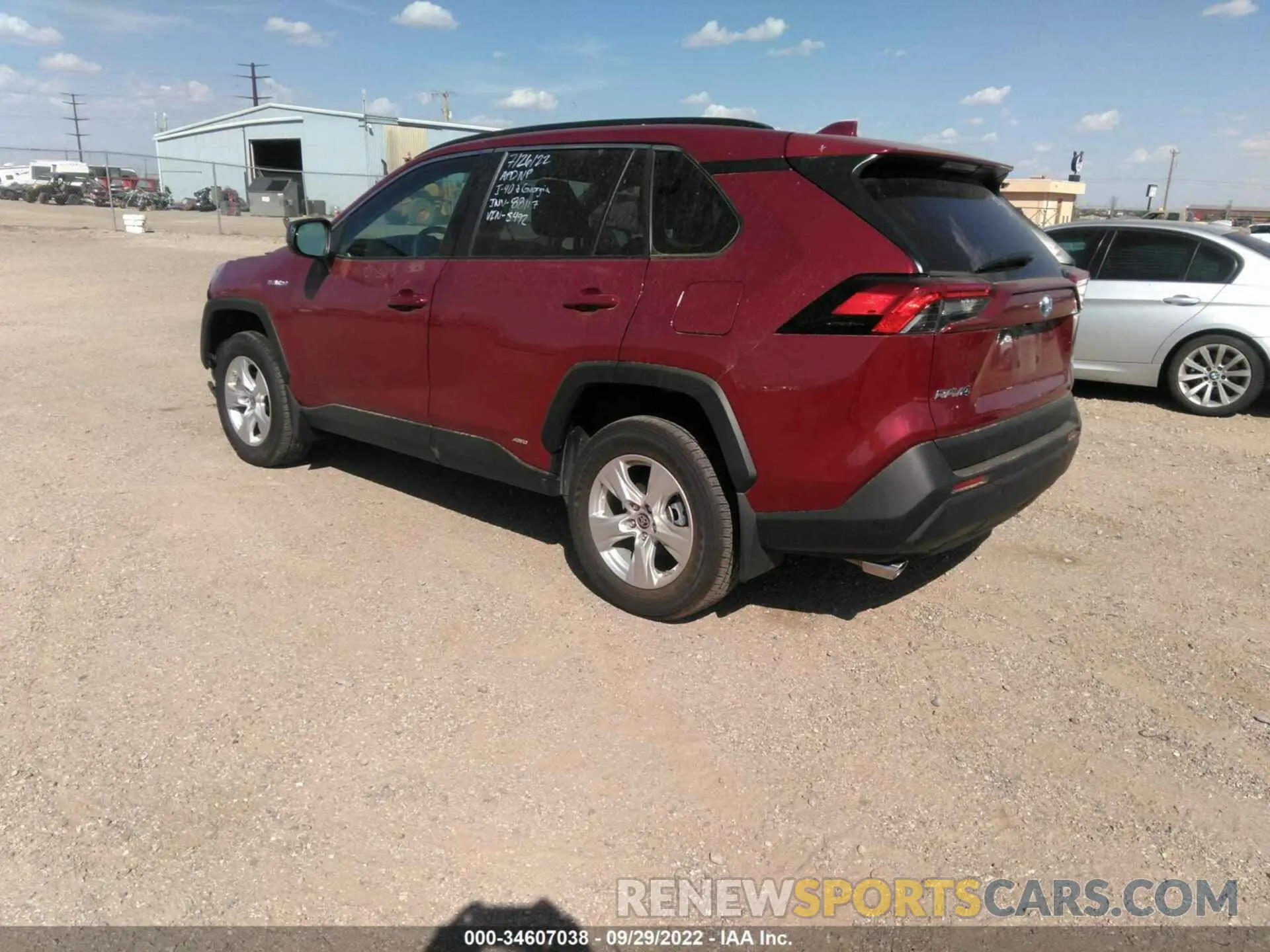 3 Photograph of a damaged car 4T3LWRFV0MU045492 TOYOTA RAV4 2021