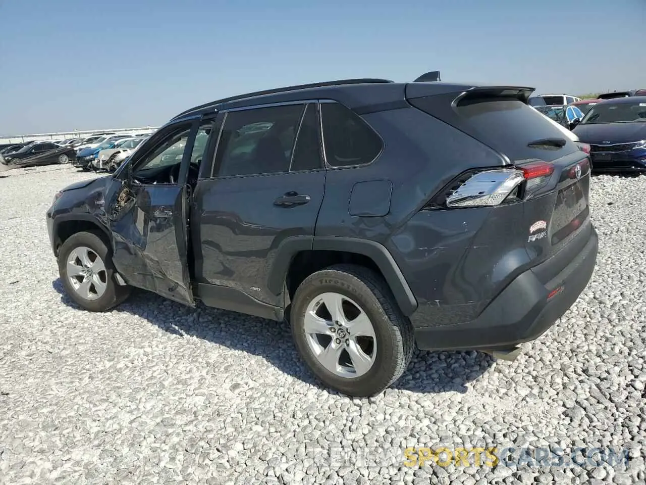 2 Photograph of a damaged car 4T3LWRFV2MU012901 TOYOTA RAV4 2021