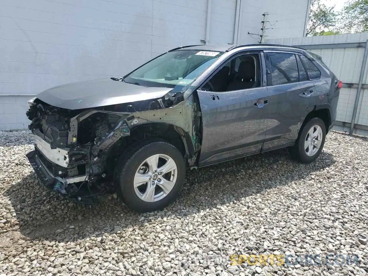 1 Photograph of a damaged car 4T3LWRFV6MU034111 TOYOTA RAV4 2021