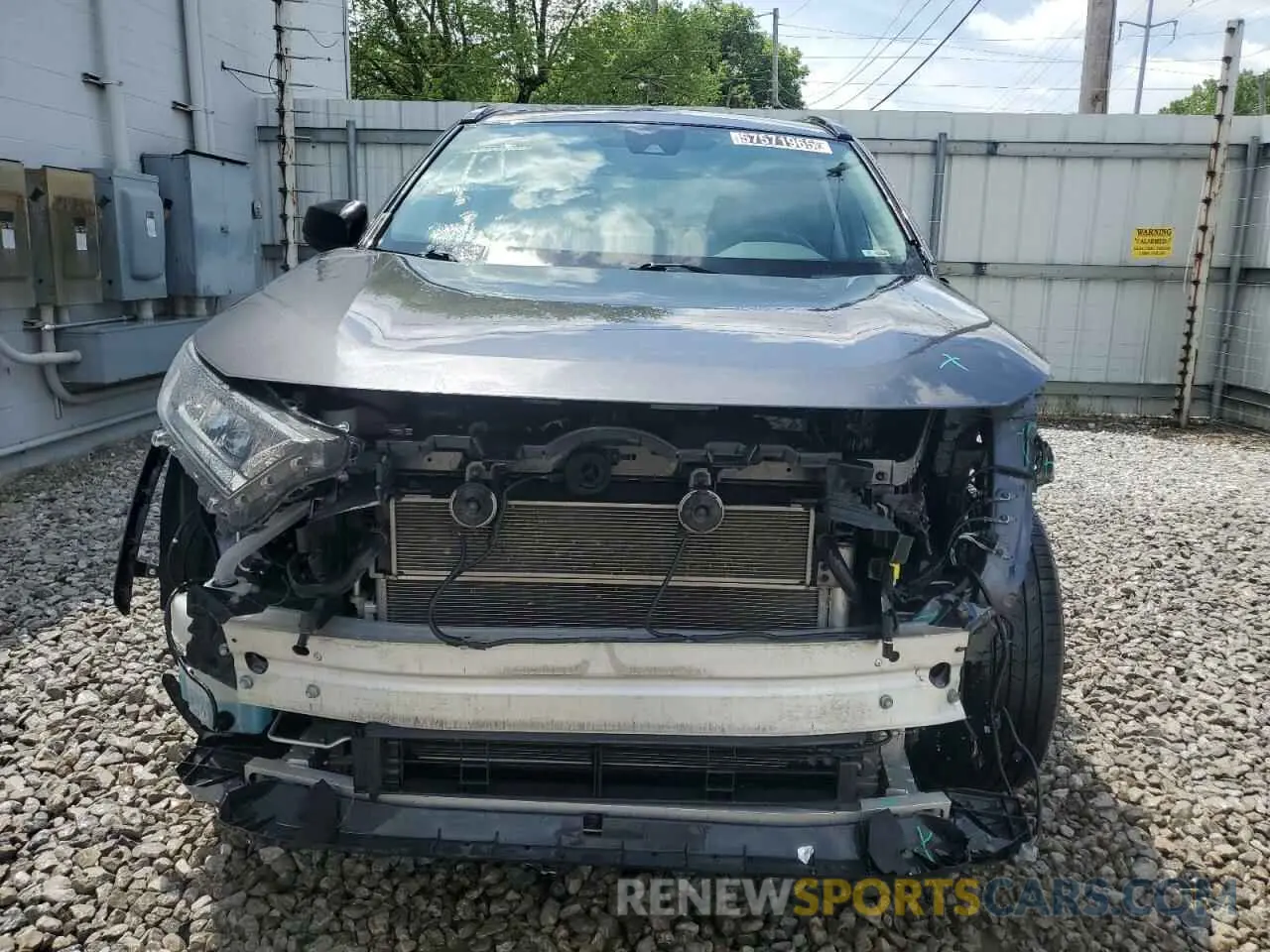 5 Photograph of a damaged car 4T3LWRFV6MU034111 TOYOTA RAV4 2021