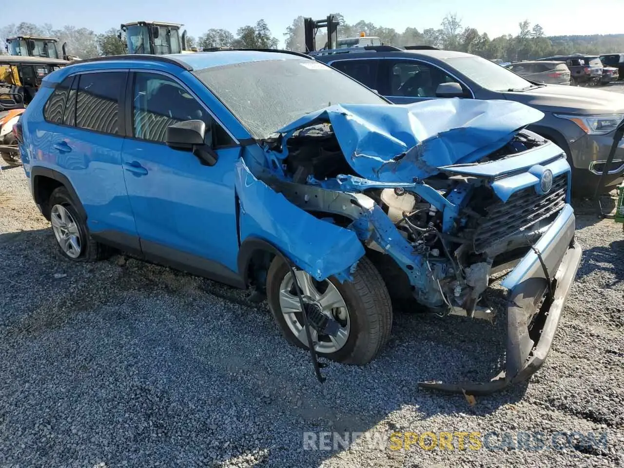 4 Photograph of a damaged car 4T3LWRFV7MU019357 TOYOTA RAV4 2021