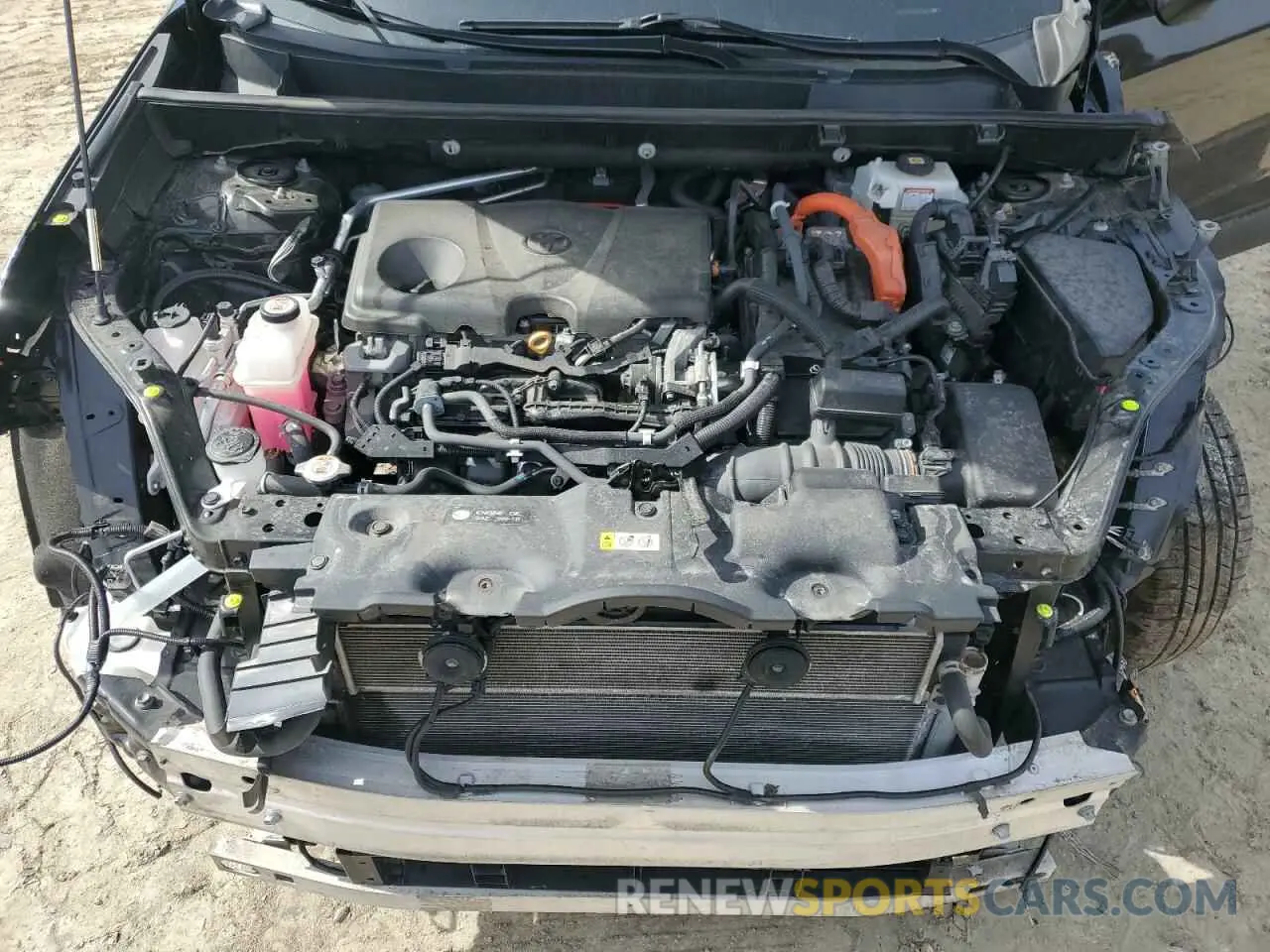 11 Фотография поврежденного автомобиля 4T3LWRFV8MU045658 TOYOTA RAV4 2021