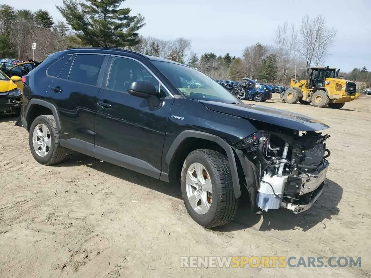 4 Фотография поврежденного автомобиля 4T3LWRFV8MU045658 TOYOTA RAV4 2021