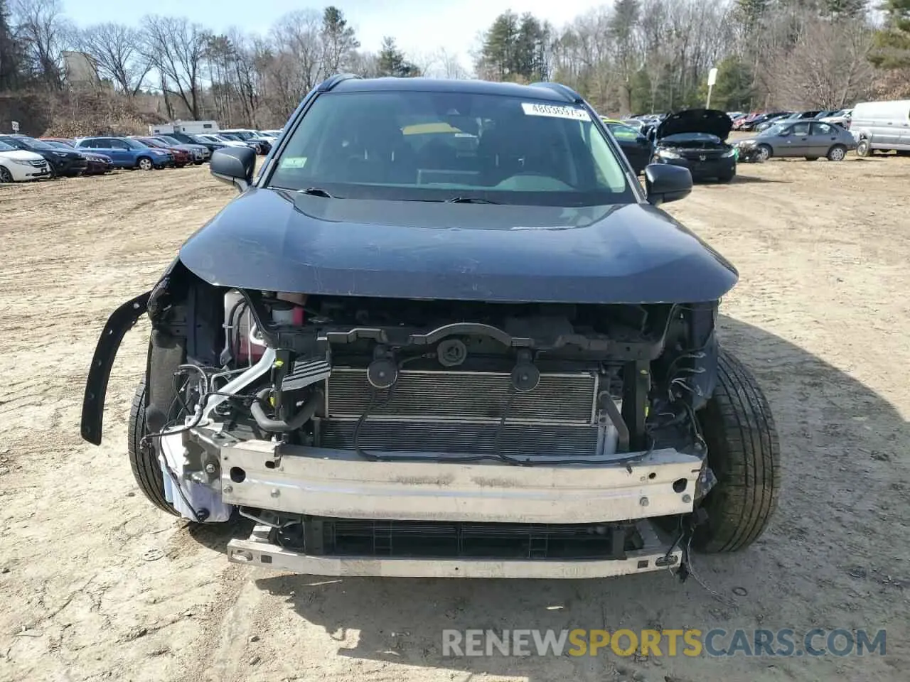 5 Фотография поврежденного автомобиля 4T3LWRFV8MU045658 TOYOTA RAV4 2021