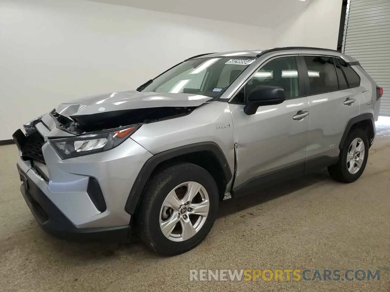 1 Photograph of a damaged car 4T3LWRFVXMU049906 TOYOTA RAV4 2021