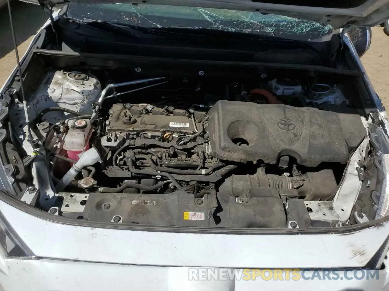 12 Фотография поврежденного автомобиля 4T3M6RFV3MU012071 TOYOTA RAV4 2021