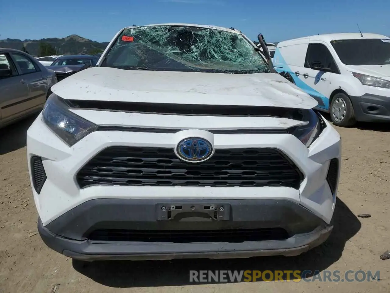 5 Фотография поврежденного автомобиля 4T3M6RFV3MU012071 TOYOTA RAV4 2021