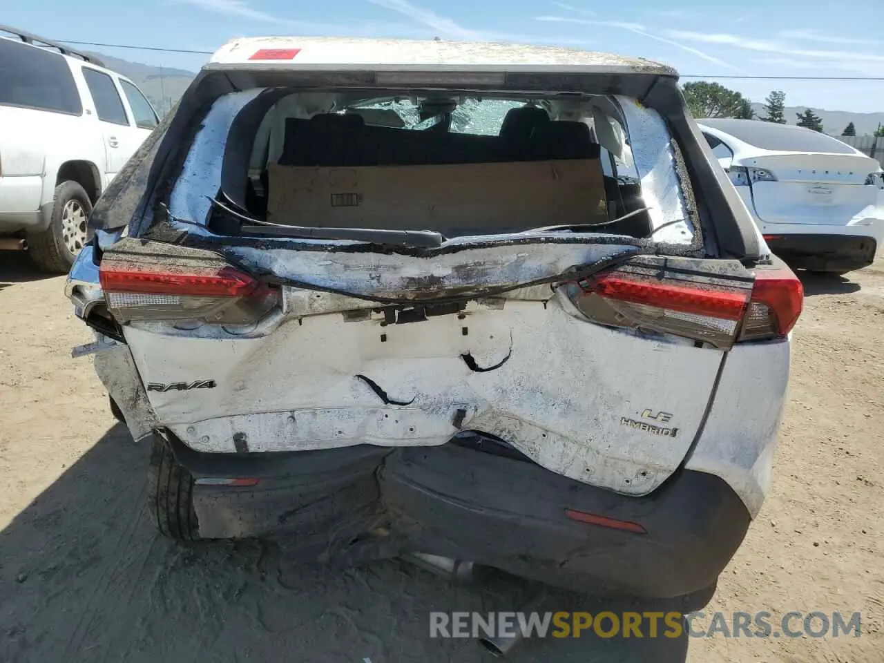 6 Фотография поврежденного автомобиля 4T3M6RFV3MU012071 TOYOTA RAV4 2021