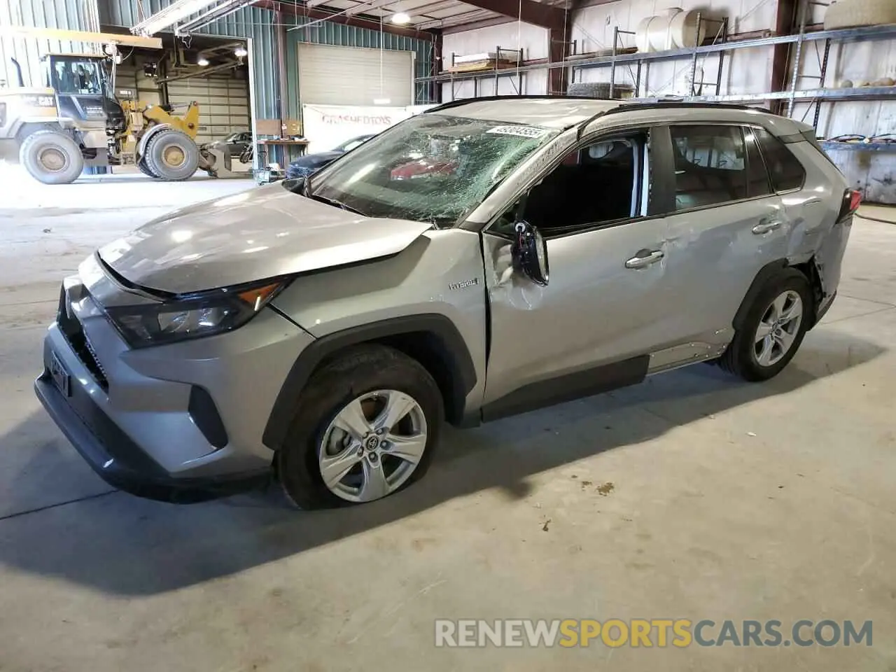 1 Photograph of a damaged car 4T3M6RFV3MU025287 TOYOTA RAV4 2021