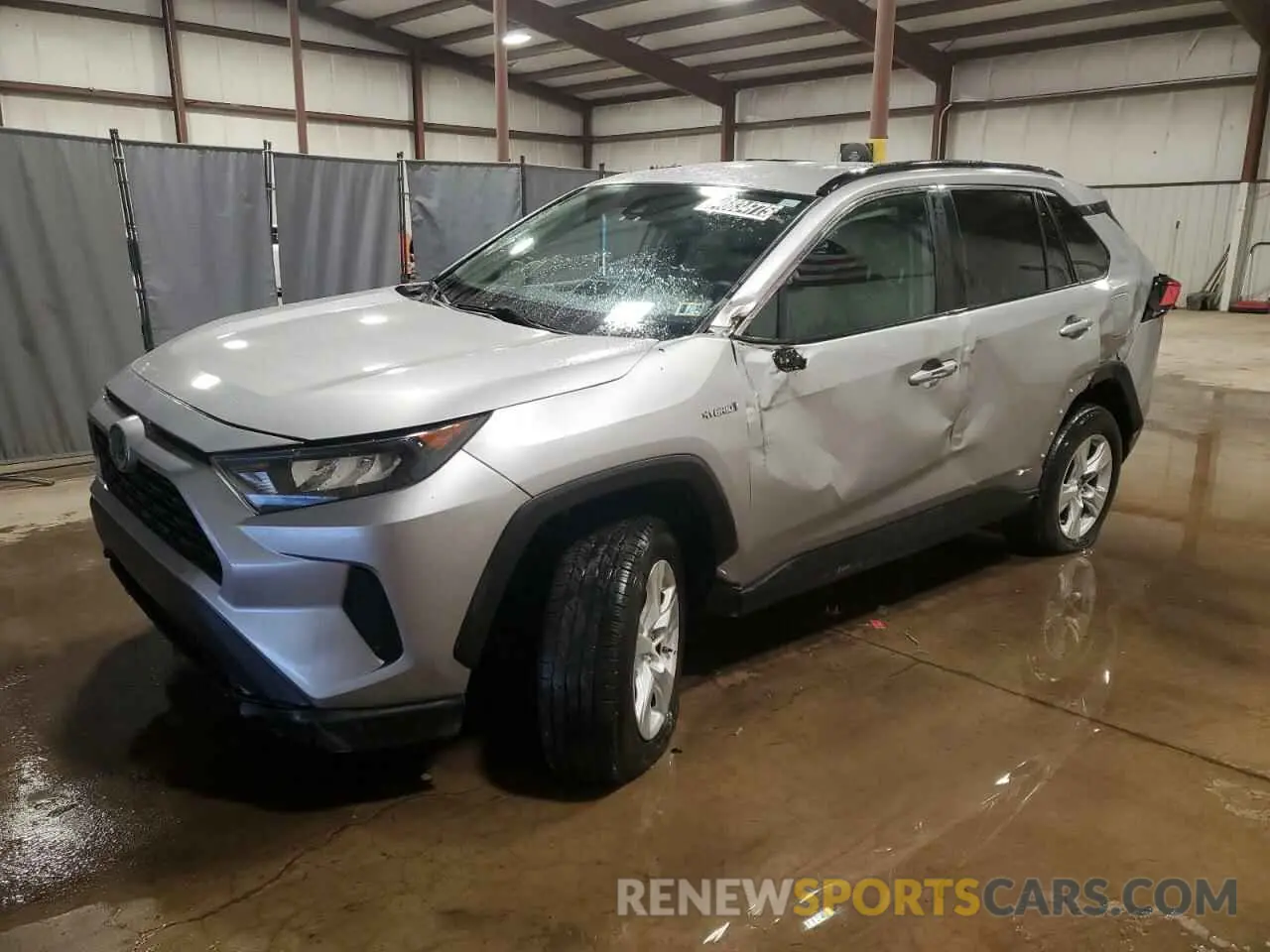 1 Фотография поврежденного автомобиля 4T3MWRFV0MU030785 TOYOTA RAV4 2021