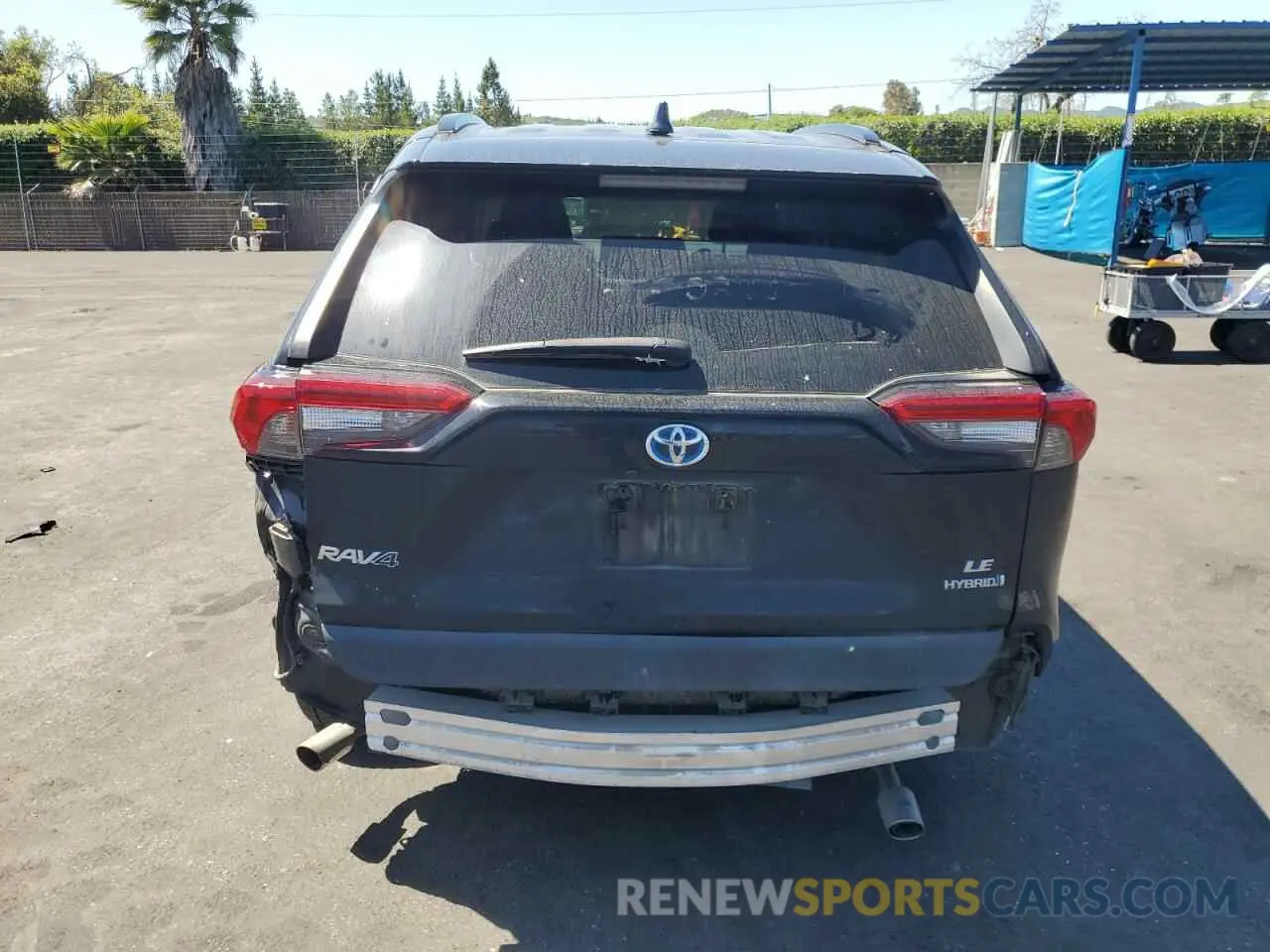 6 Фотография поврежденного автомобиля 4T3MWRFV2MU049189 TOYOTA RAV4 2021