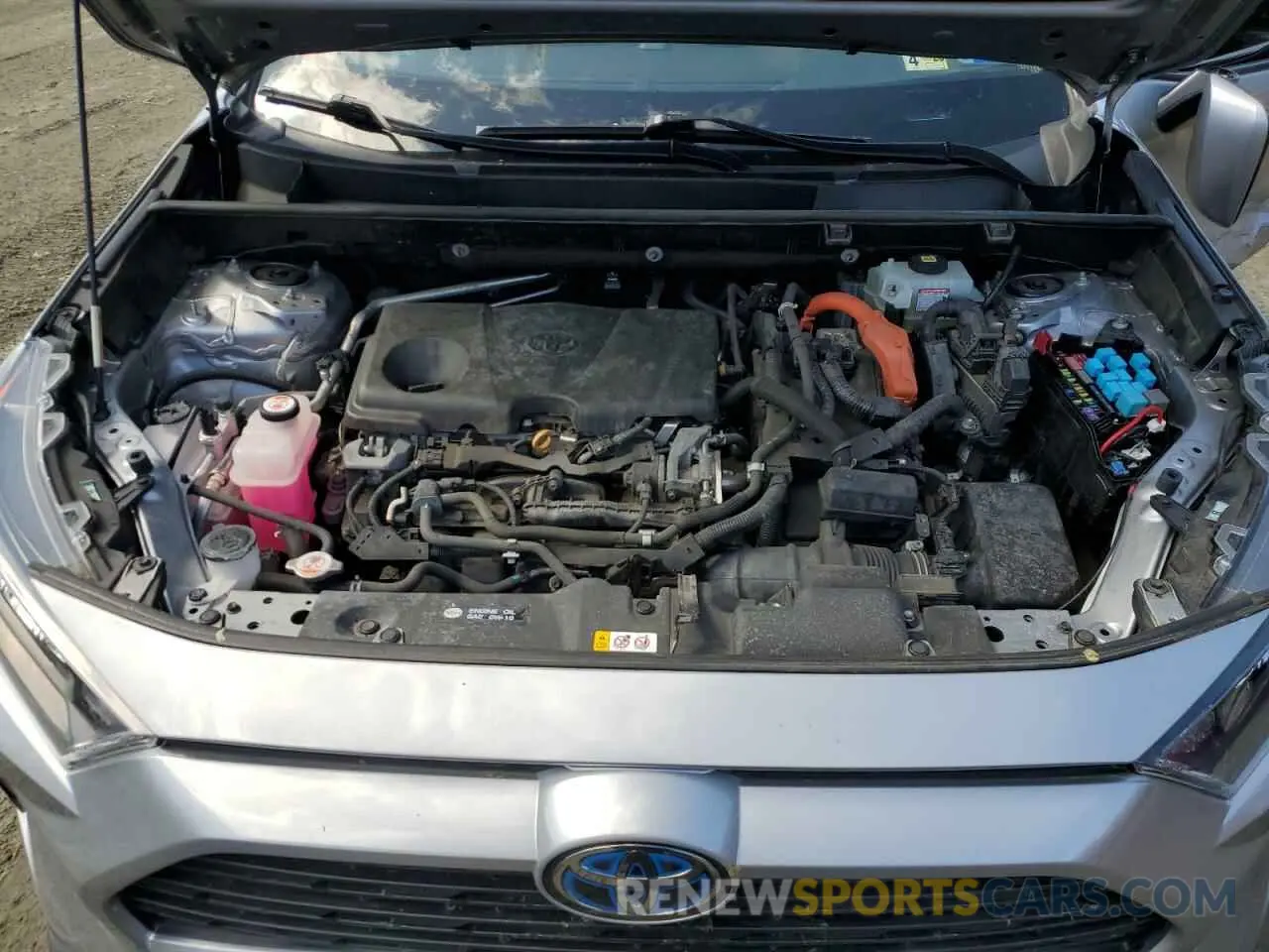 12 Photograph of a damaged car 4T3MWRFV6MU017183 TOYOTA RAV4 2021