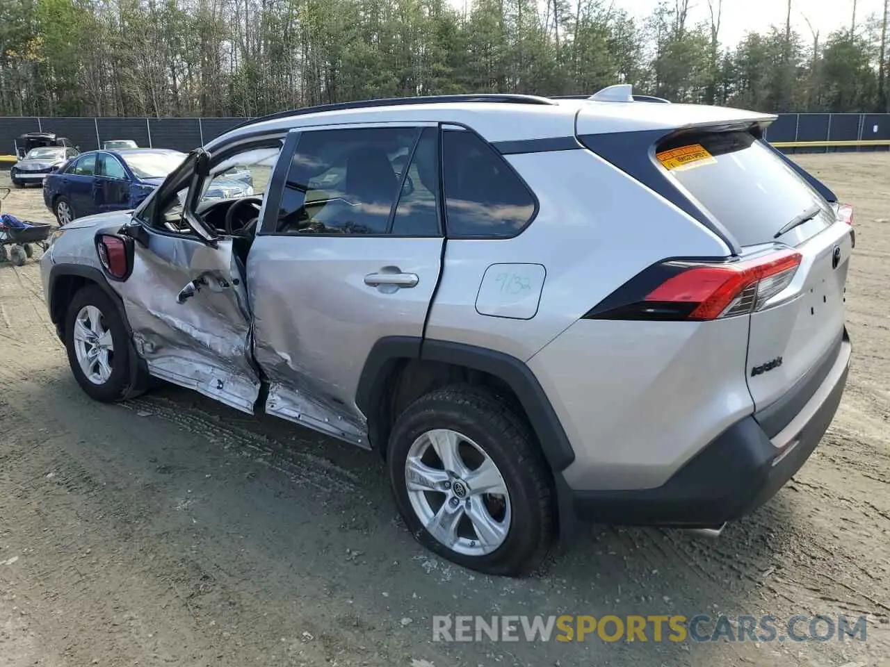 2 Photograph of a damaged car 4T3MWRFV6MU017183 TOYOTA RAV4 2021