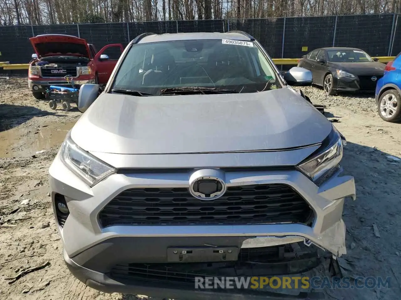 5 Фотография поврежденного автомобиля 4T3R6RFV3MU024601 TOYOTA RAV4 2021