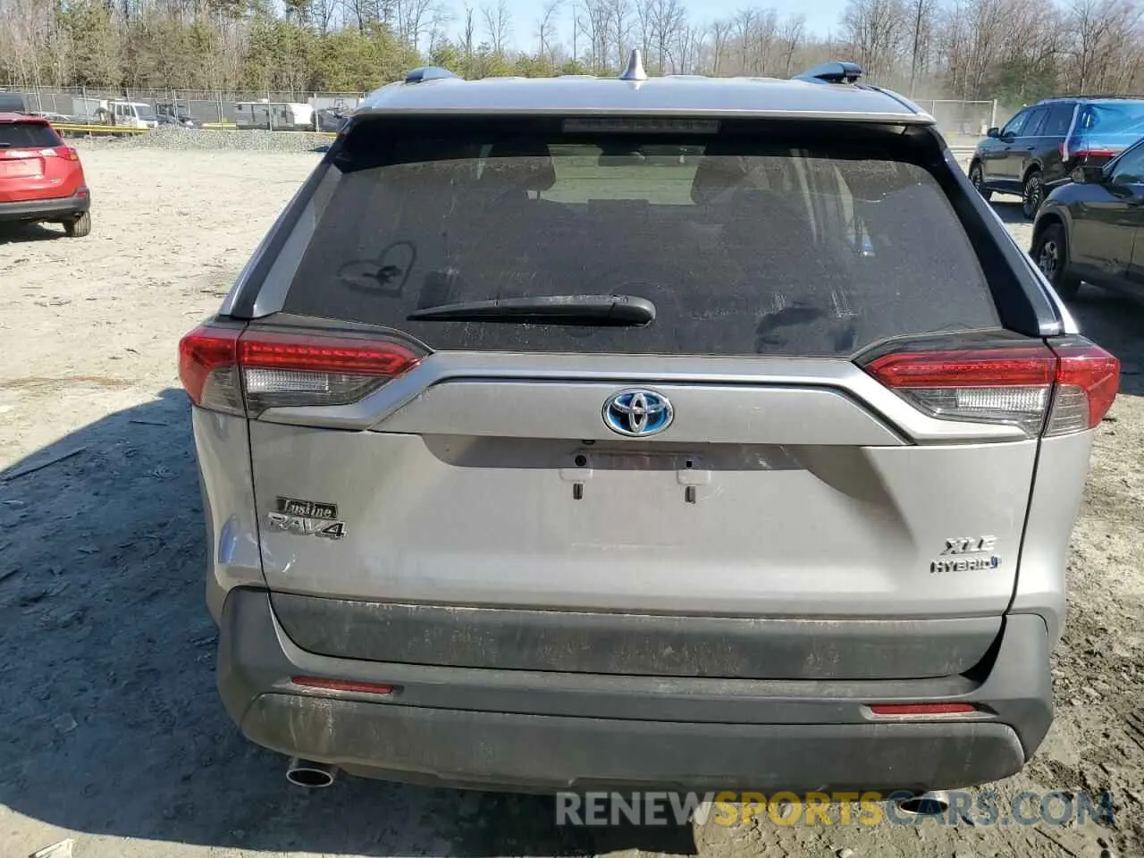 6 Фотография поврежденного автомобиля 4T3R6RFV3MU024601 TOYOTA RAV4 2021