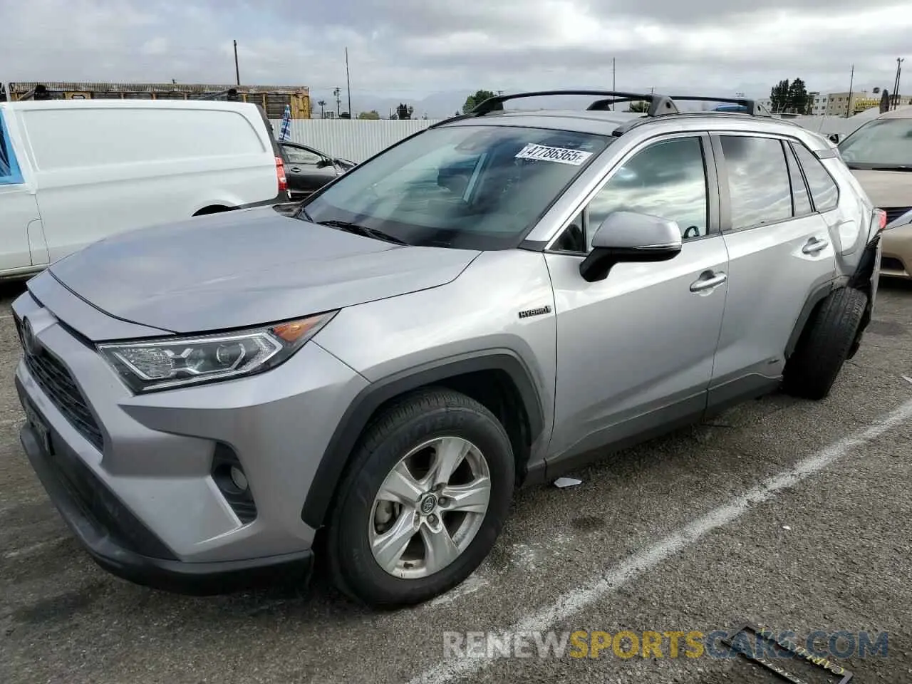 1 Фотография поврежденного автомобиля 4T3R6RFV7MU024911 TOYOTA RAV4 2021