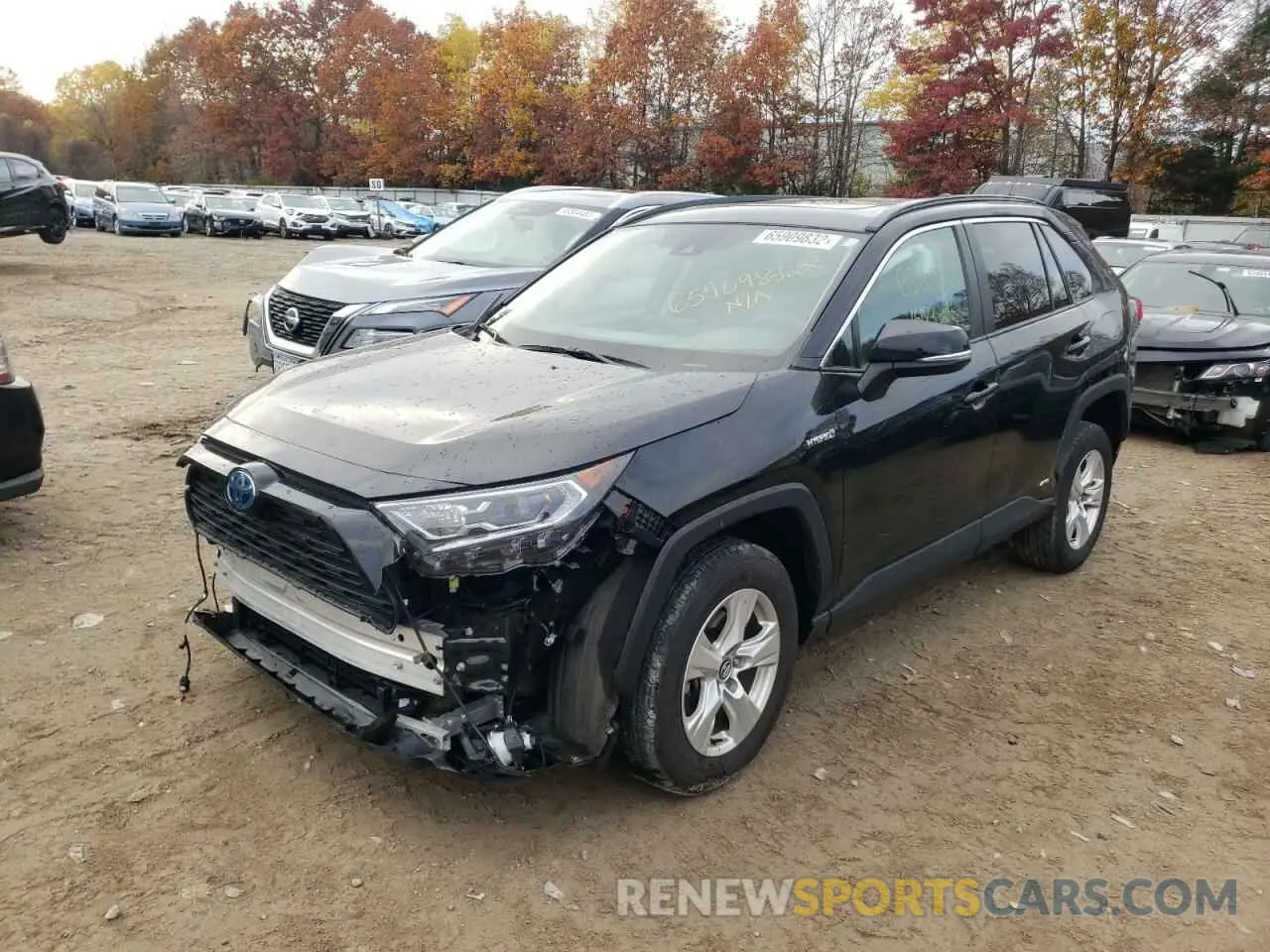 2 Фотография поврежденного автомобиля 4T3R6RFV8MU013111 TOYOTA RAV4 2021