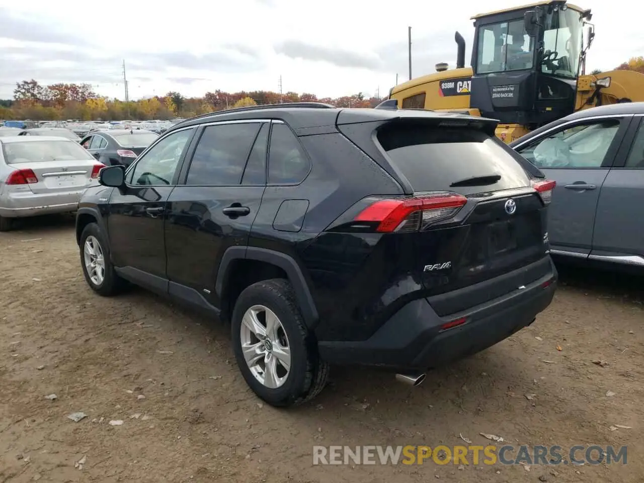 3 Фотография поврежденного автомобиля 4T3R6RFV8MU013111 TOYOTA RAV4 2021