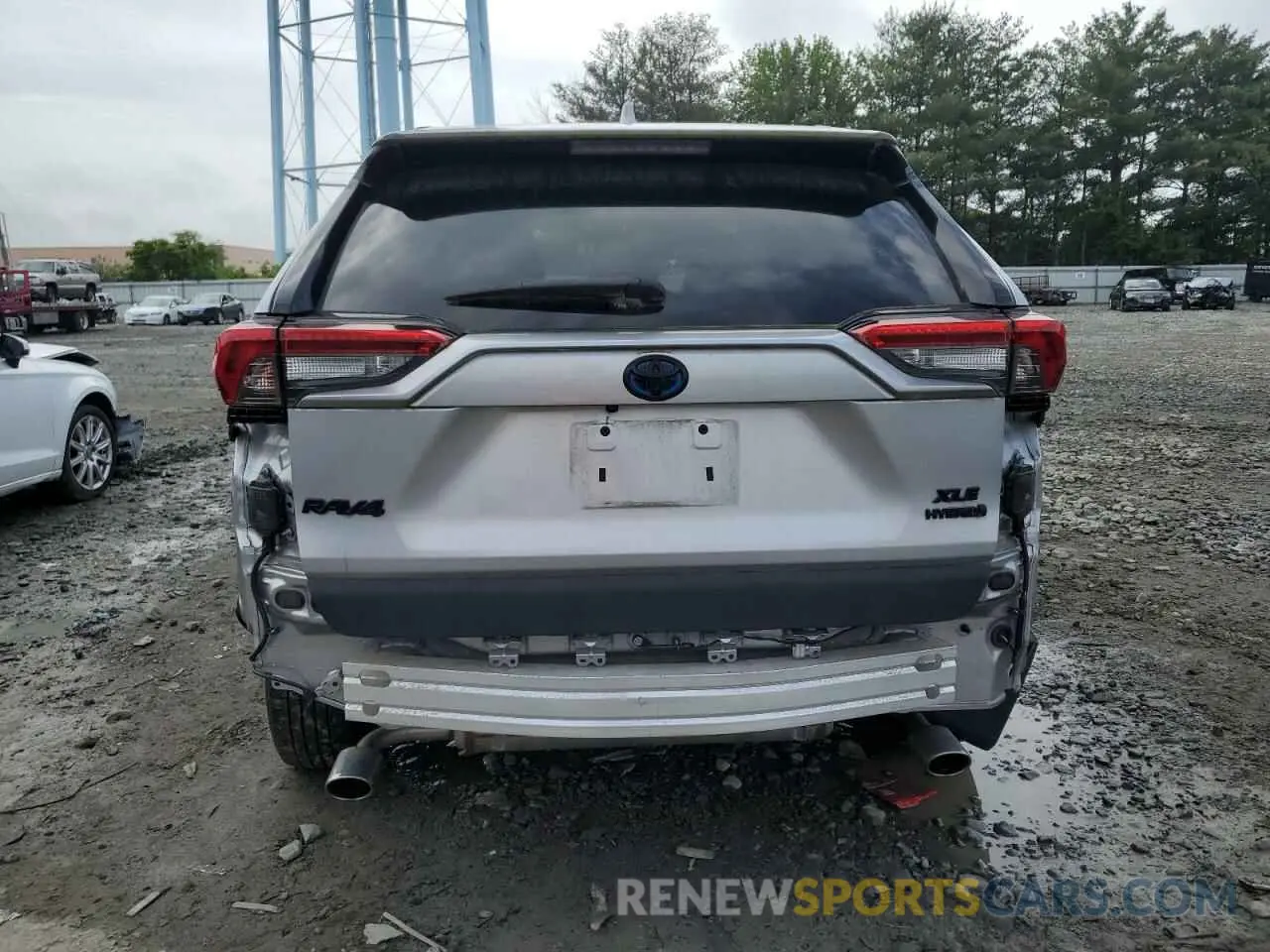 6 Photograph of a damaged car 4T3R6RFVXMU015295 TOYOTA RAV4 2021