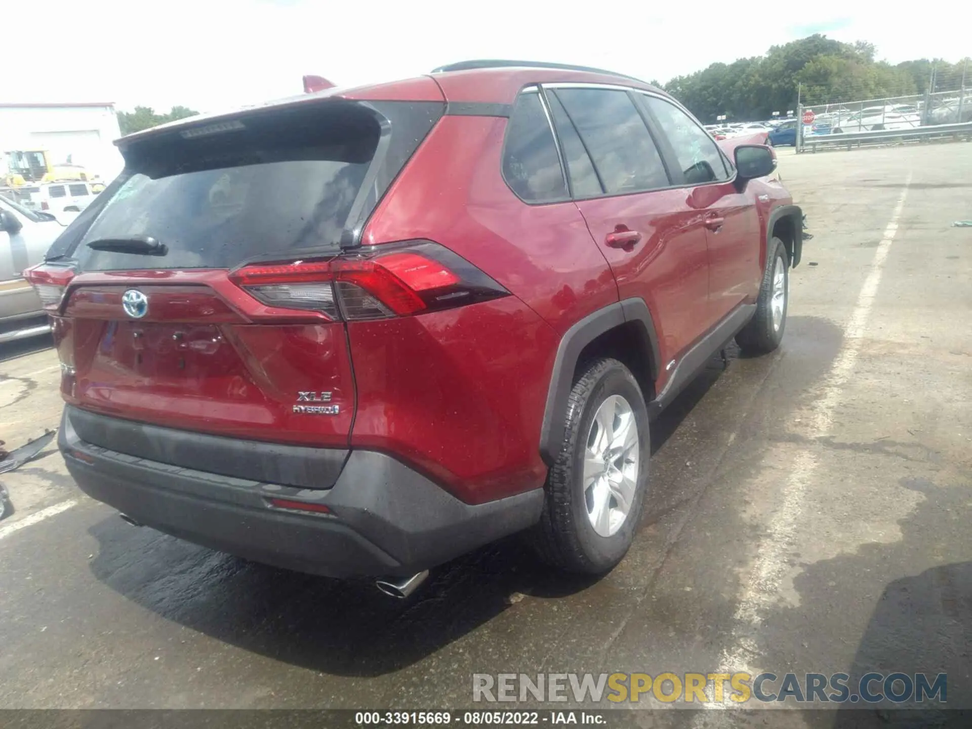 4 Photograph of a damaged car 4T3RWRFV0MU036205 TOYOTA RAV4 2021