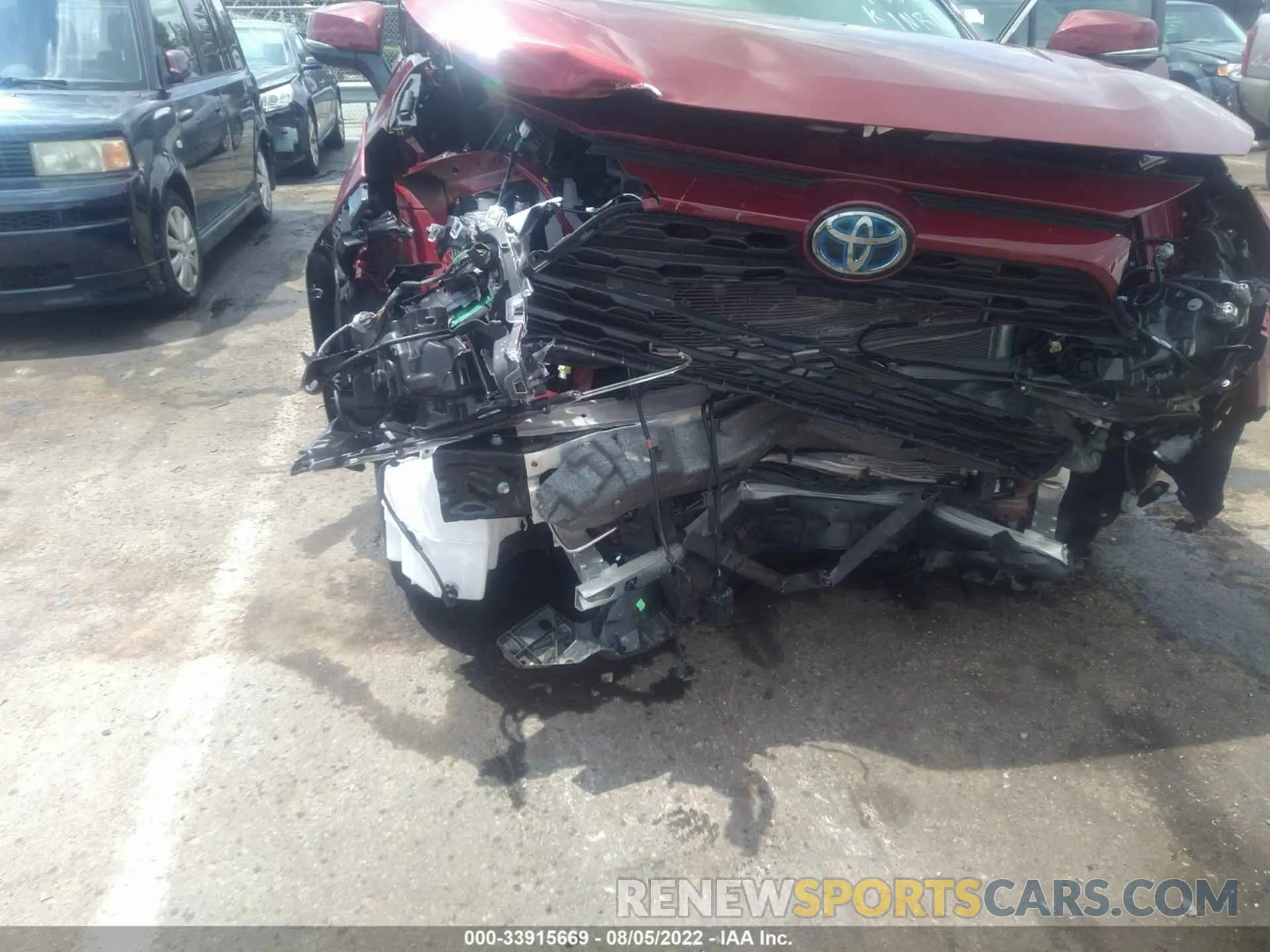 6 Photograph of a damaged car 4T3RWRFV0MU036205 TOYOTA RAV4 2021