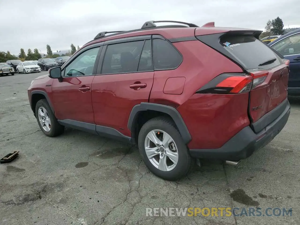 2 Photograph of a damaged car 4T3RWRFV2MU020300 TOYOTA RAV4 2021