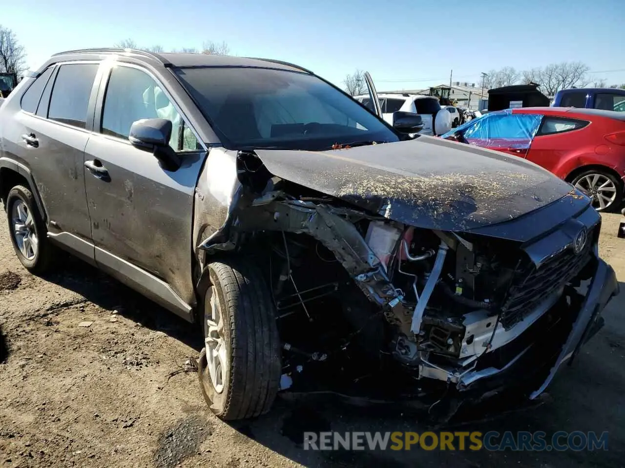 9 Photograph of a damaged car 4T3RWRFV2MU044127 TOYOTA RAV4 2021