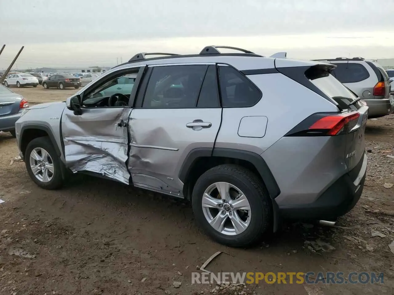 2 Photograph of a damaged car 4T3RWRFV2MU048095 TOYOTA RAV4 2021