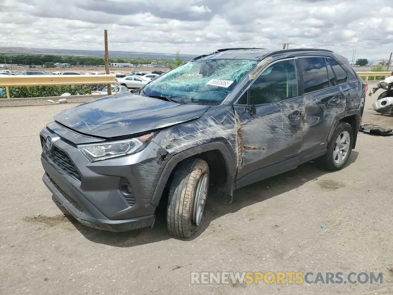1 Фотография поврежденного автомобиля 4T3RWRFV4MU018354 TOYOTA RAV4 2021