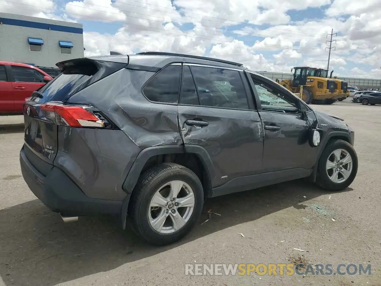 3 Фотография поврежденного автомобиля 4T3RWRFV4MU018354 TOYOTA RAV4 2021